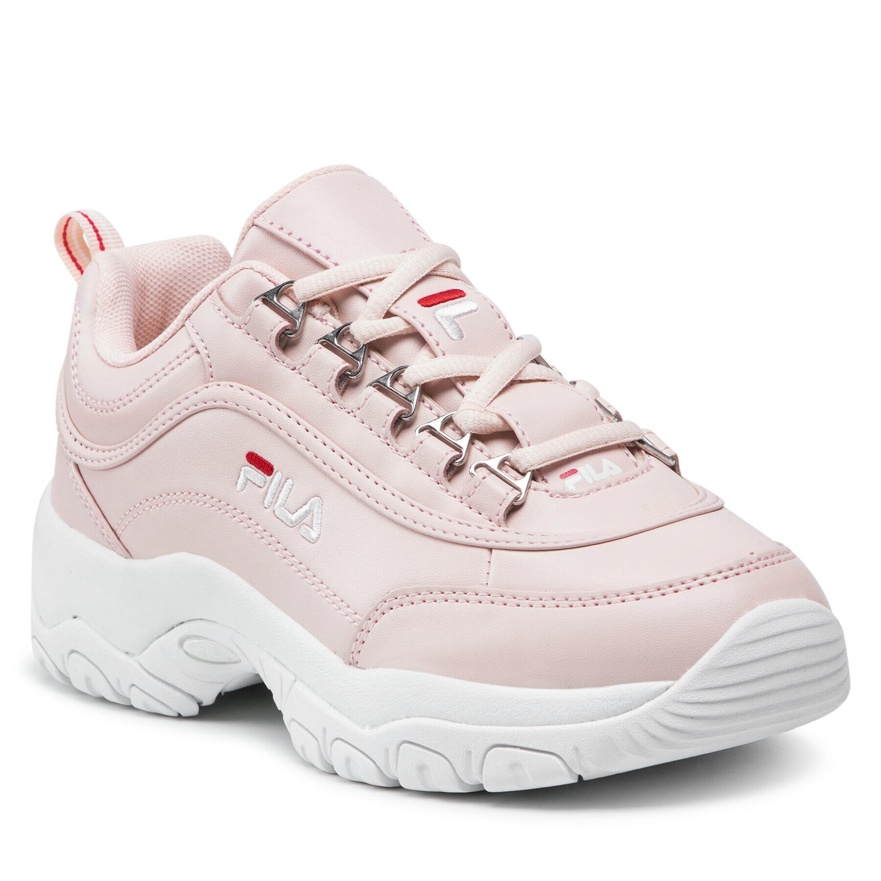 Fila Сникърси Strada Low 1010560.70D Розов - Pepit.bg