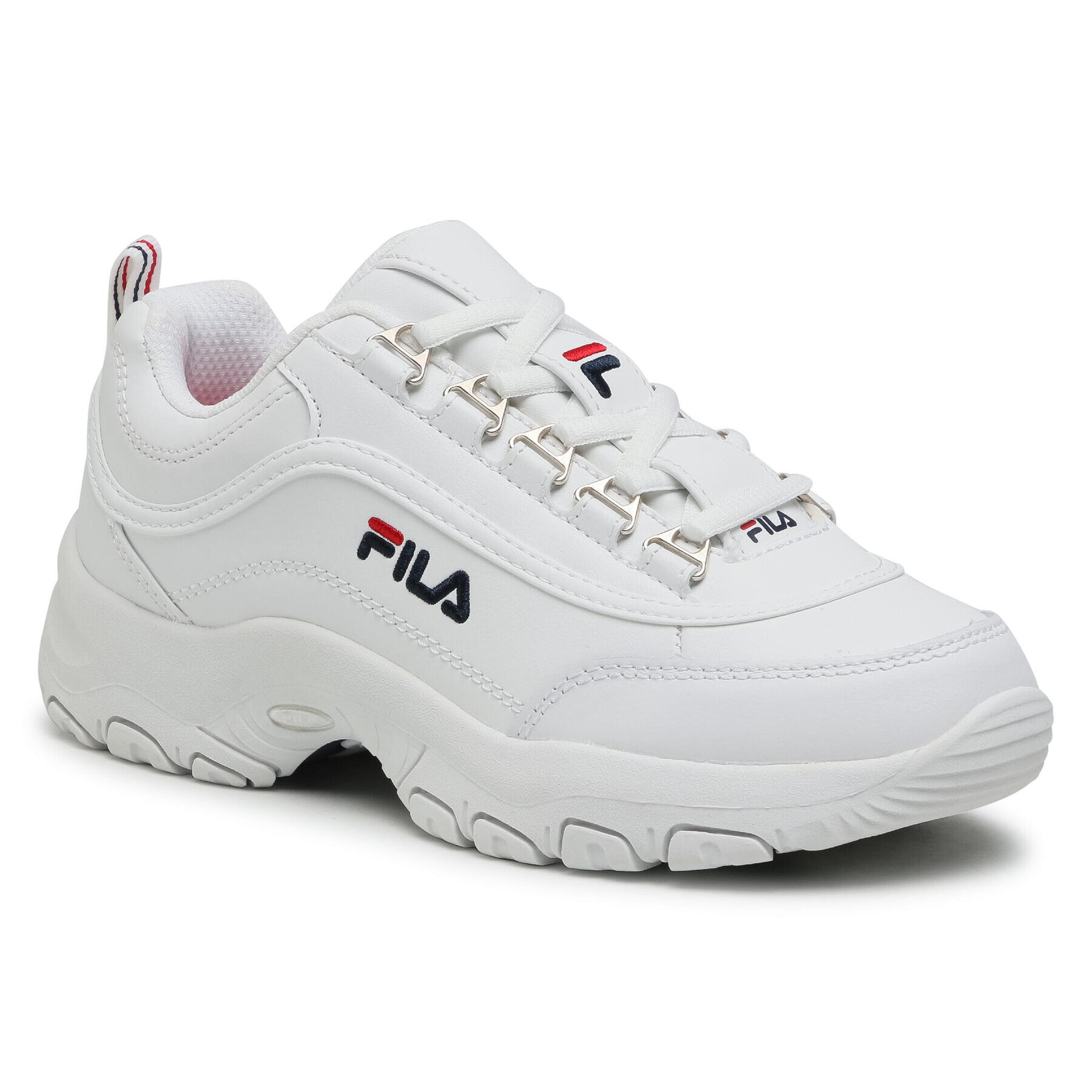 Fila Сникърси Strada Low Kids 1010781.1FG Бял - Pepit.bg