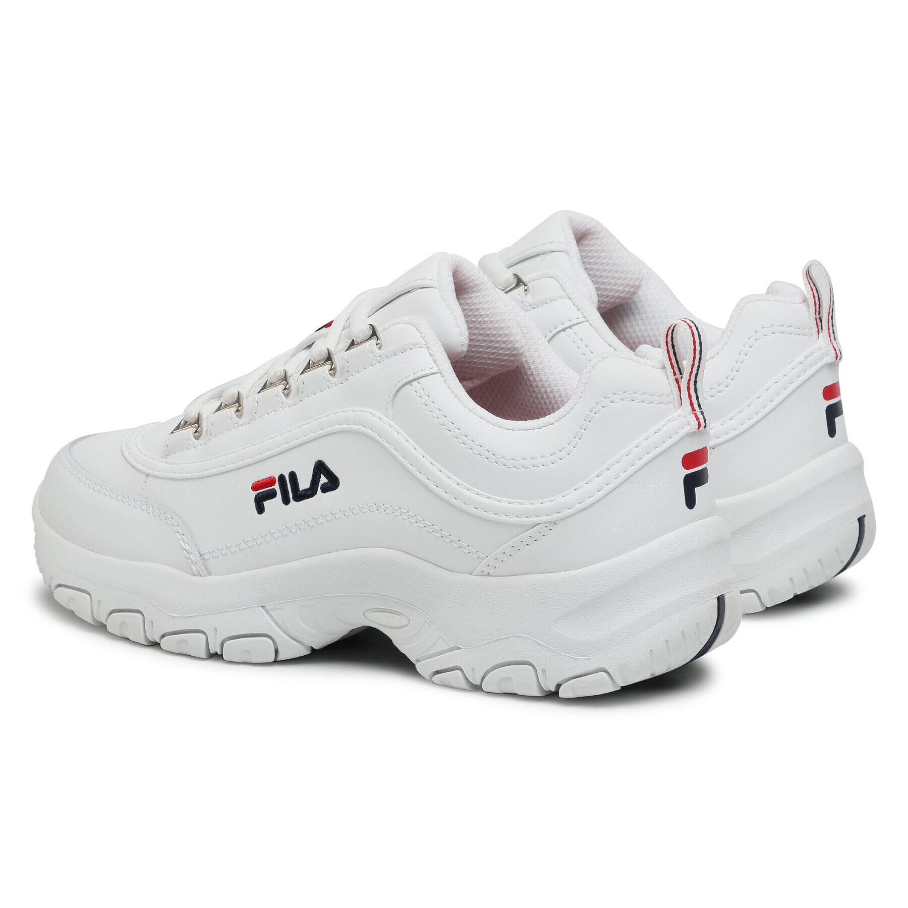 Fila Сникърси Strada Low Kids 1010781.1FG Бял - Pepit.bg