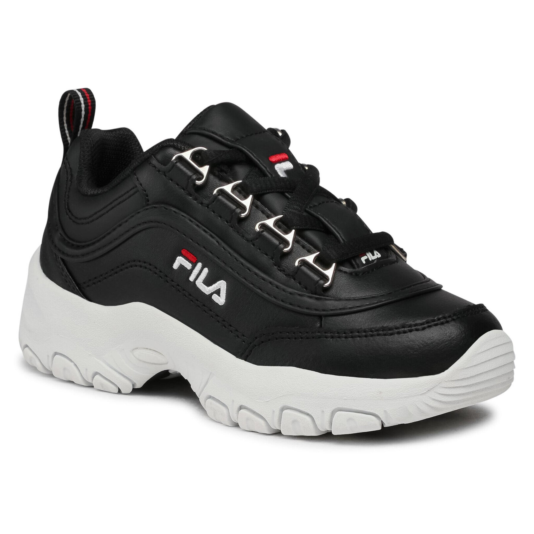Fila Сникърси Strada Low Kids 1010781.25Y Черен - Pepit.bg