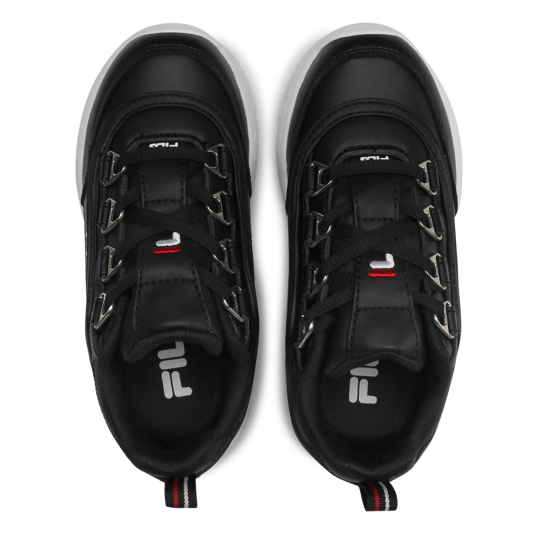 Fila Сникърси Strada Low Kids 1010781.25Y Черен - Pepit.bg