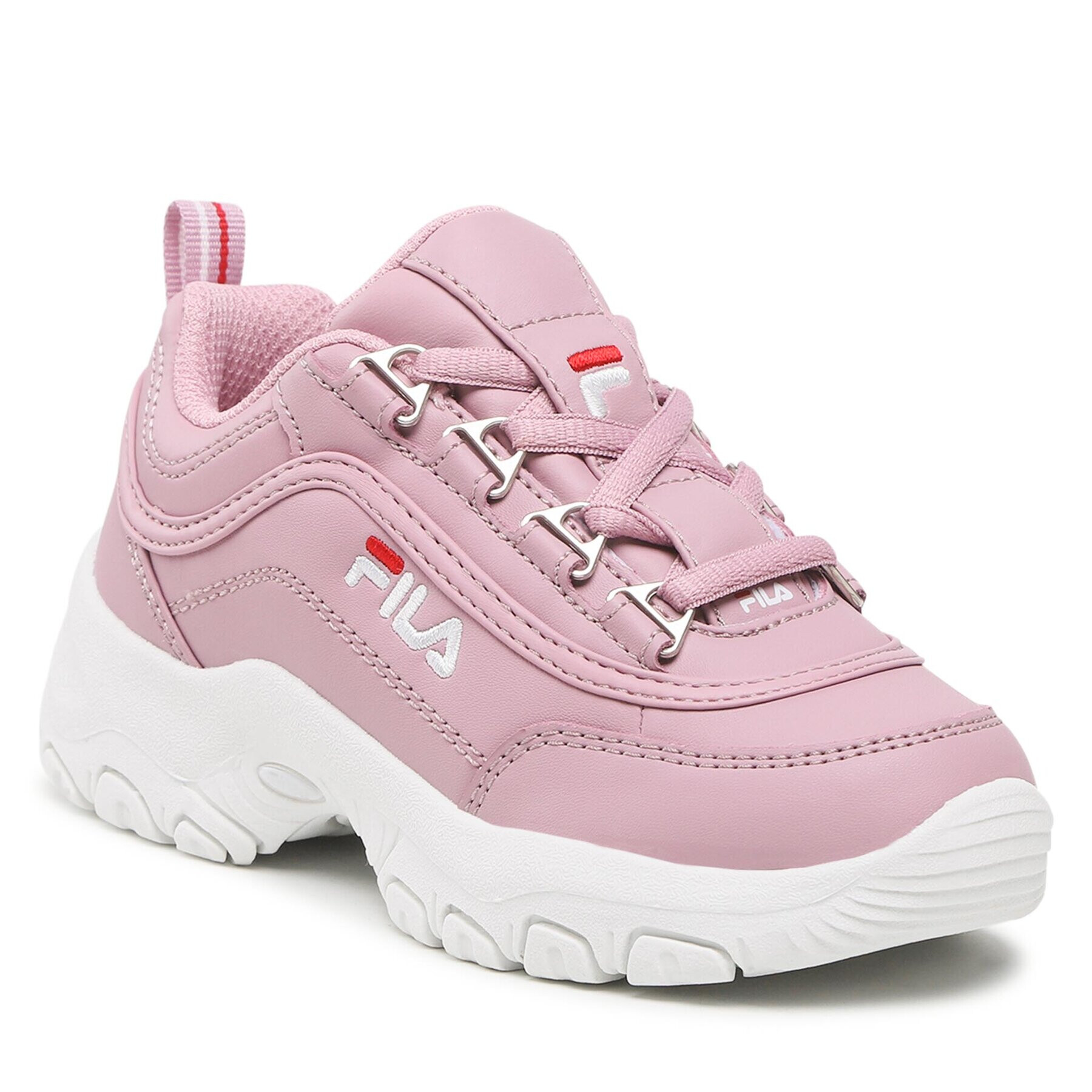 Fila Сникърси Strada Low Kids 1010781.40024 Розов - Pepit.bg
