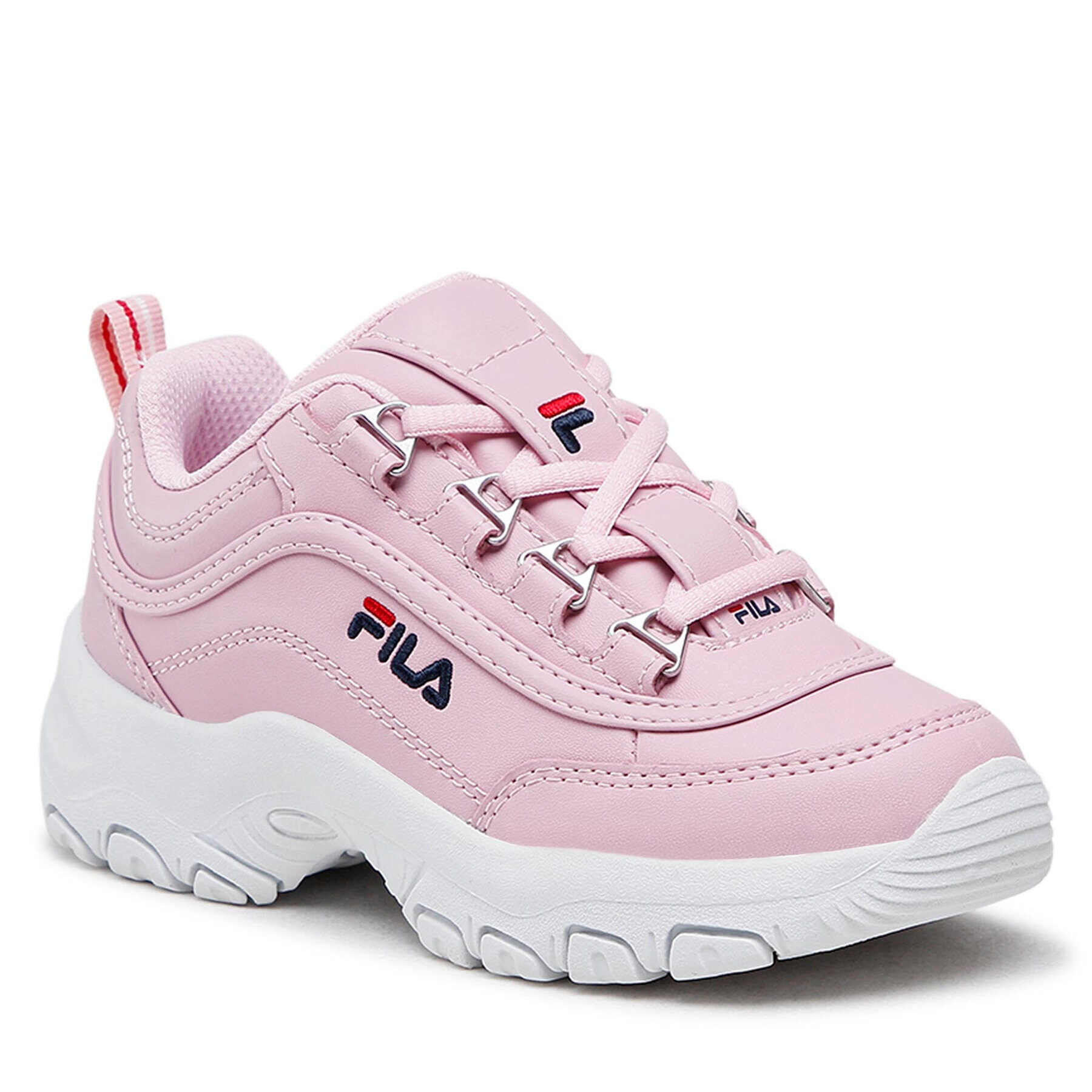 Fila Сникърси Strada Low Kids 1010781.74S Розов - Pepit.bg