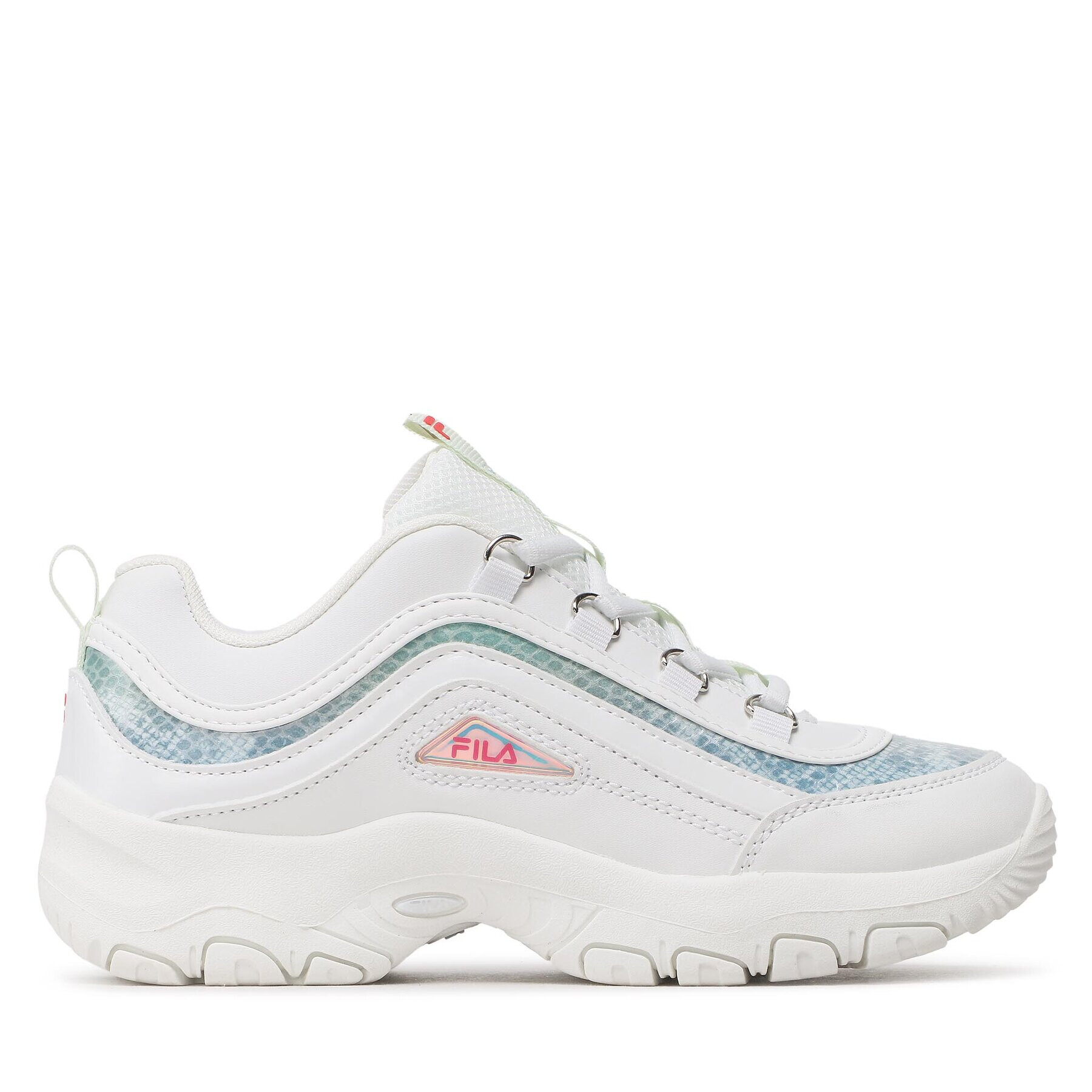 Fila Сникърси Strada Low Kids FFK0016.13227 Бял - Pepit.bg