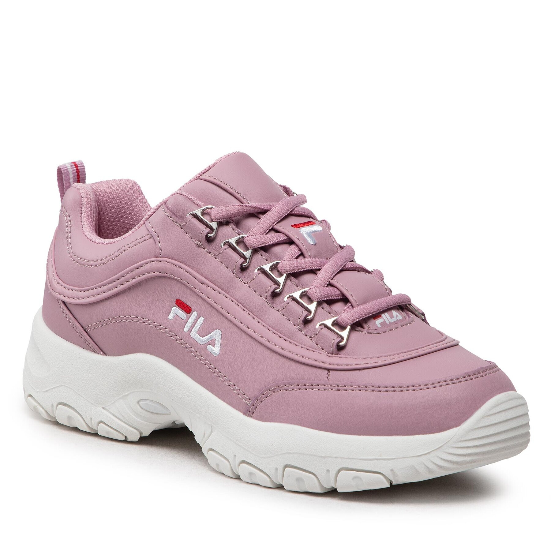 Fila Сникърси Strada Low Teens FFT0009.40024 Розов - Pepit.bg