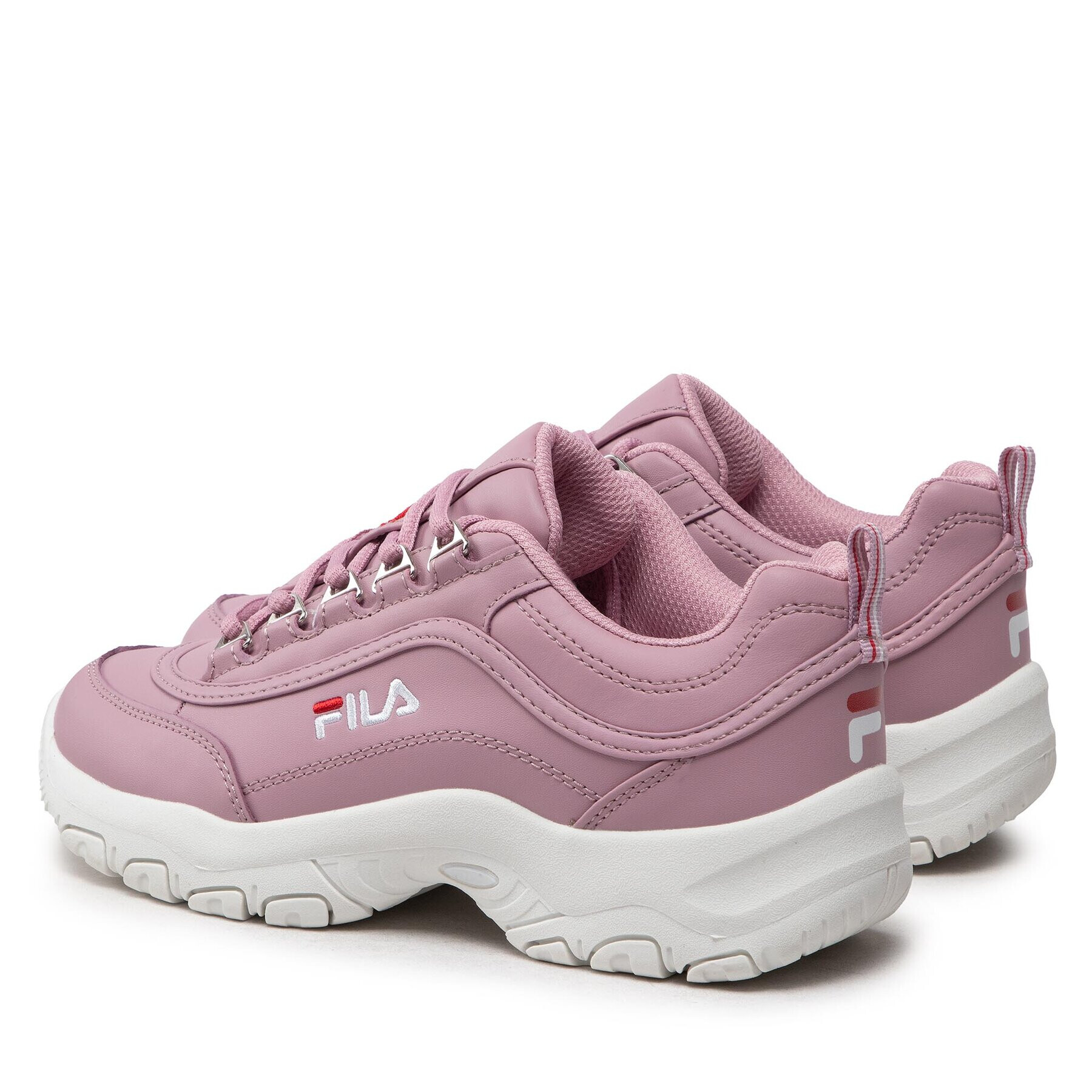 Fila Сникърси Strada Low Teens FFT0009.40024 Розов - Pepit.bg