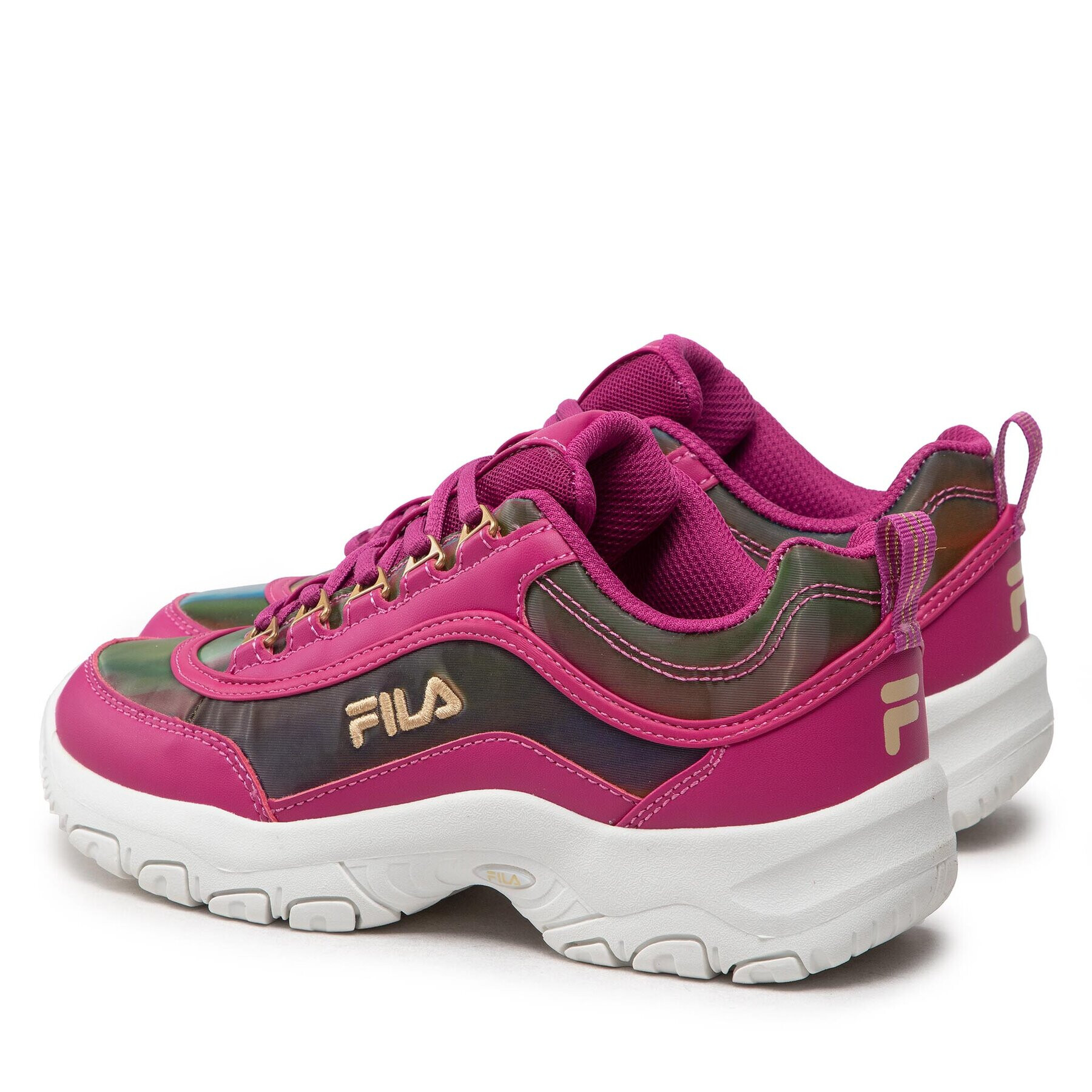Fila Сникърси Strada Low Teens FFT0010.40020 Розов - Pepit.bg