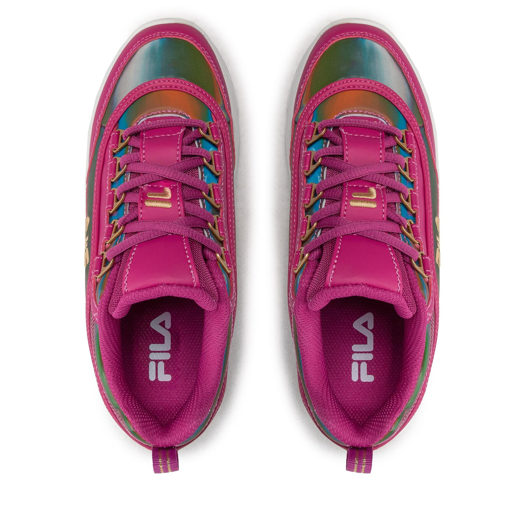Fila Сникърси Strada Low Teens FFT0010.40020 Розов - Pepit.bg