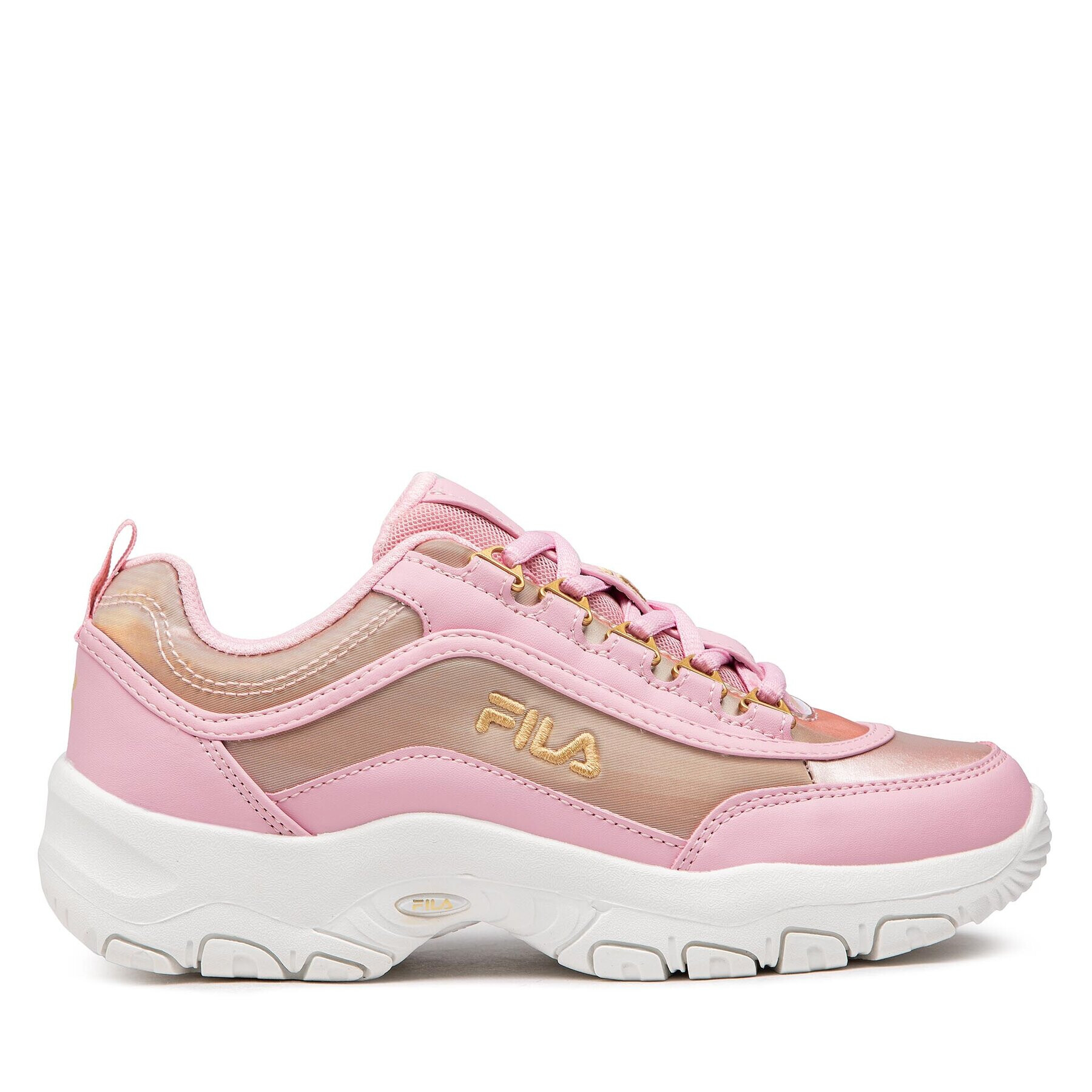 Fila Сникърси Strada Low Teens FFT0010.40036 Розов - Pepit.bg