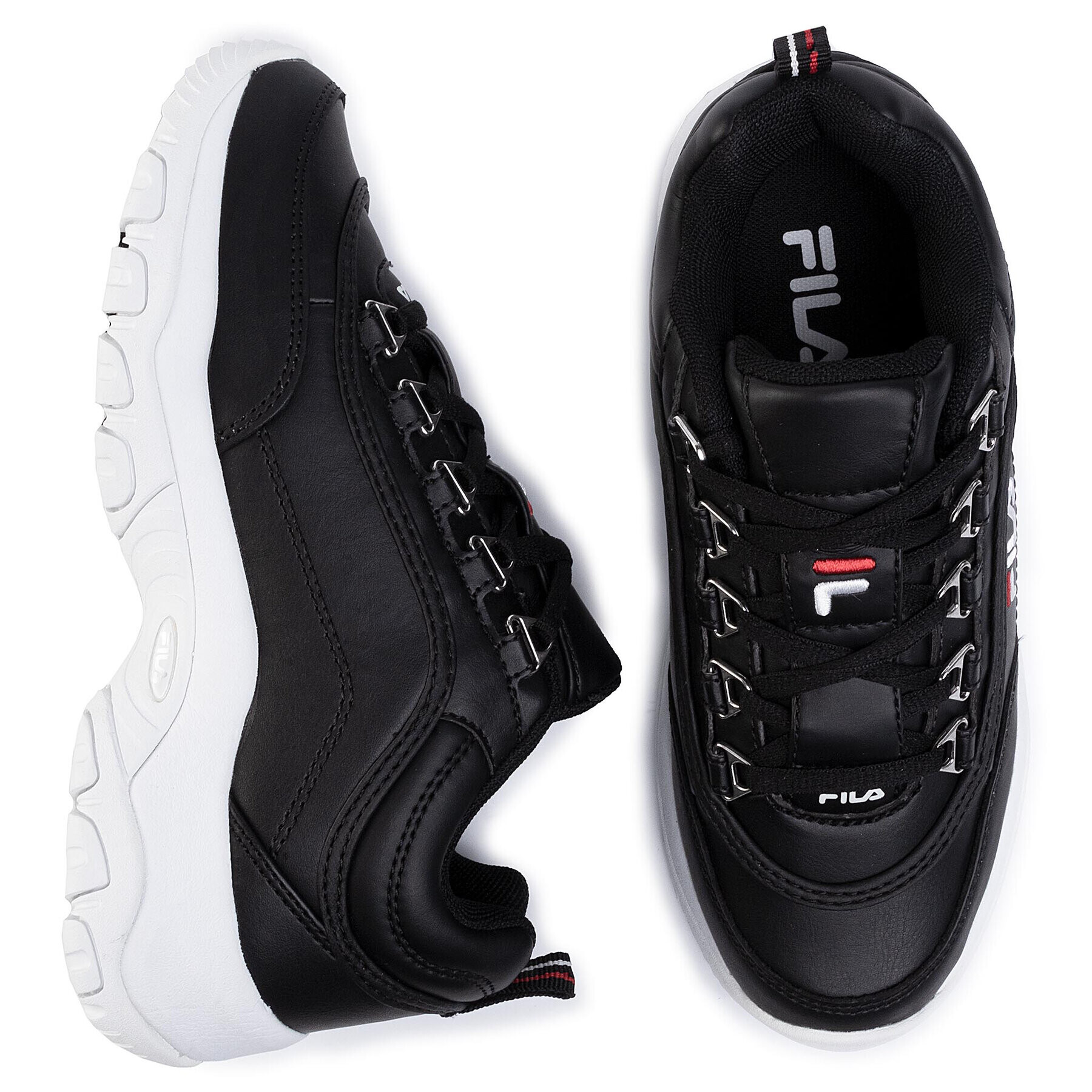 Fila Сникърси Strada Low Wmn 1010560.25Y Черен - Pepit.bg