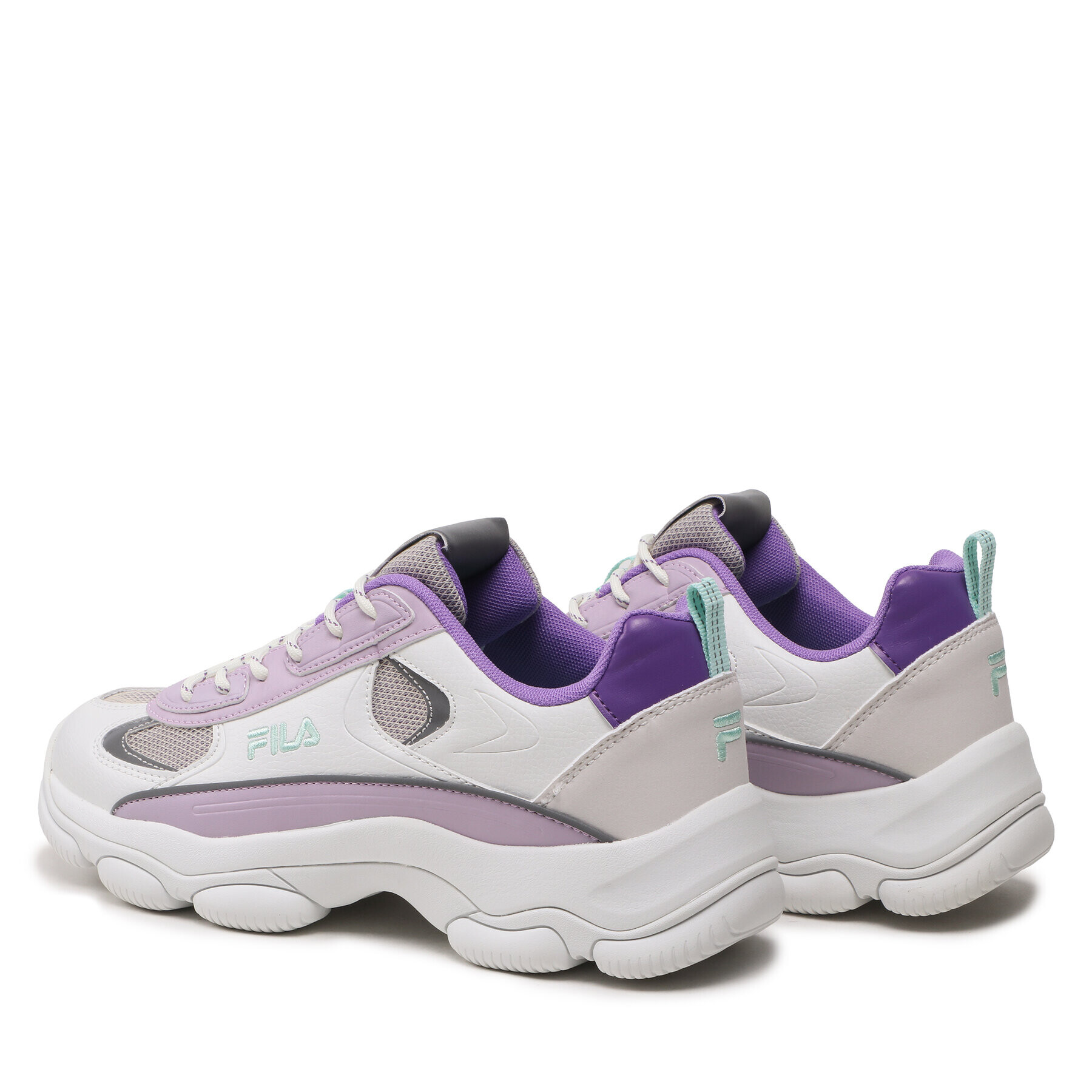 Fila Сникърси Strada Lucid Wmn FFW0192.13199 Бял - Pepit.bg