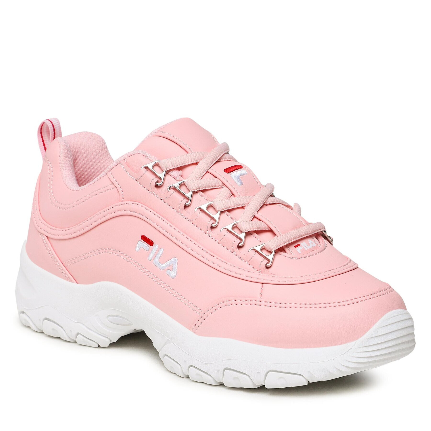 Fila Сникърси Strada Teens FFT0009.40063 Розов - Pepit.bg