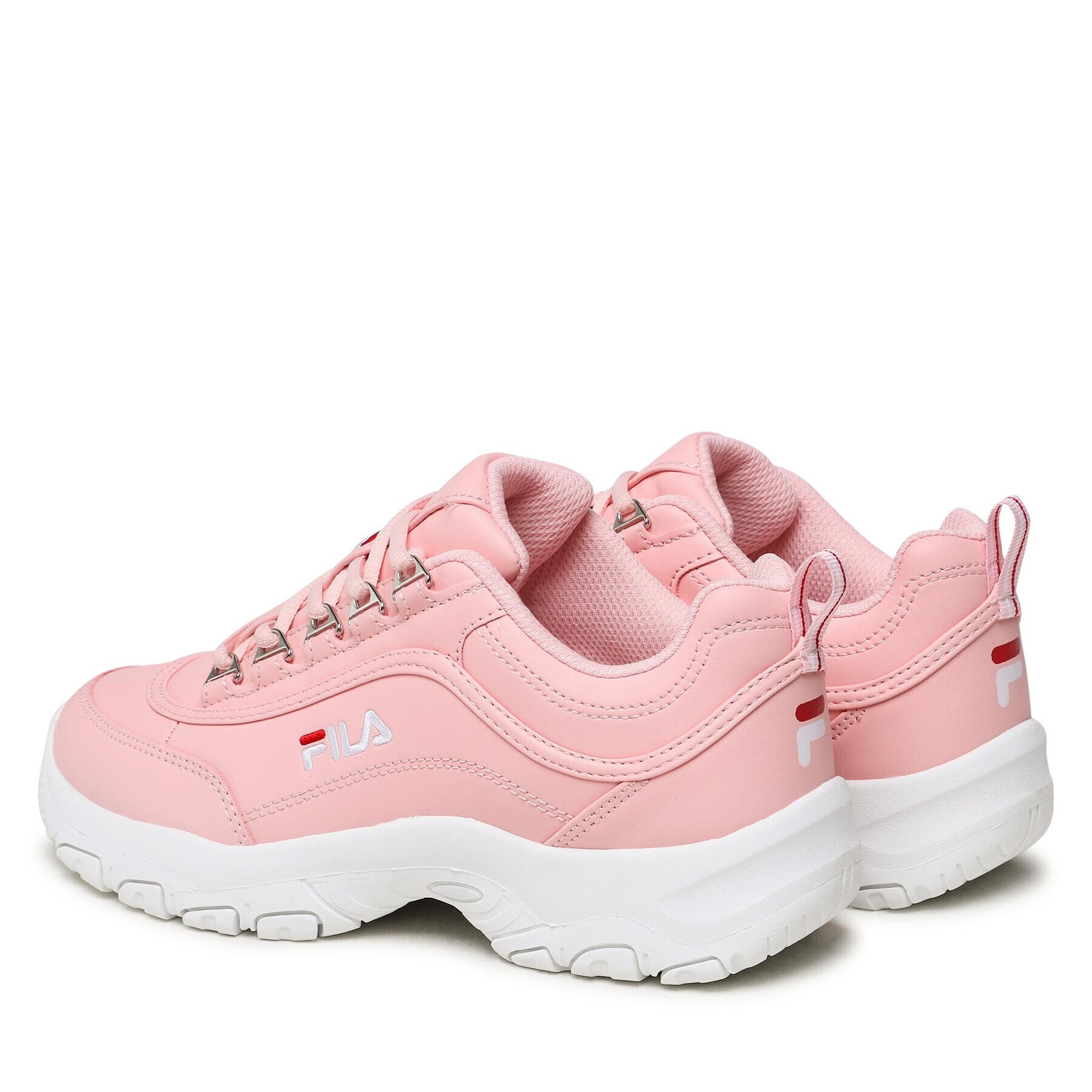 Fila Сникърси Strada Teens FFT0009.40063 Розов - Pepit.bg