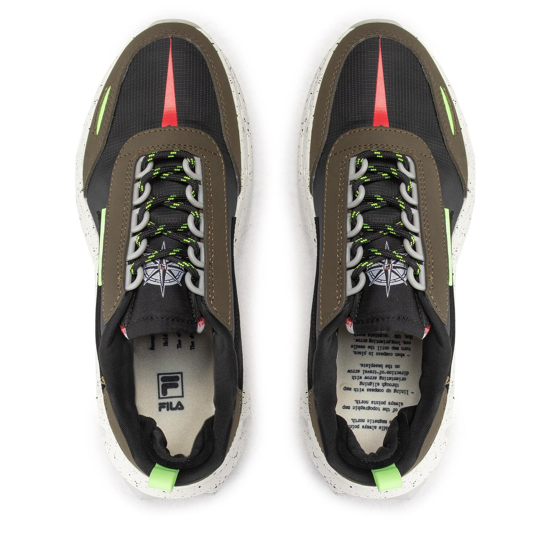 Fila Сникърси Superhiking FFM0171.83052 Черен - Pepit.bg