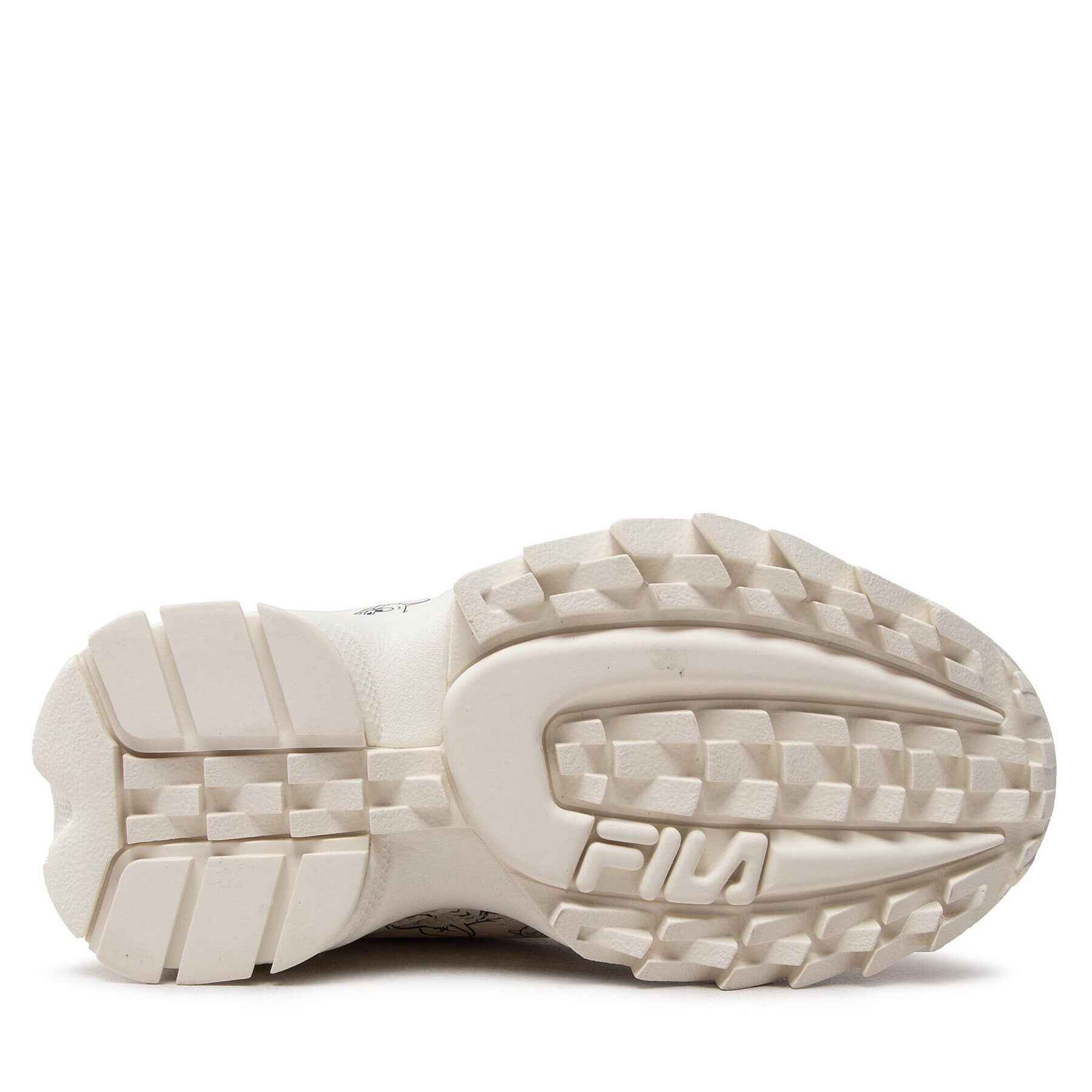 Fila Сникърси Wb Disruptor Aop Kids FFK0093.10005 Бял - Pepit.bg