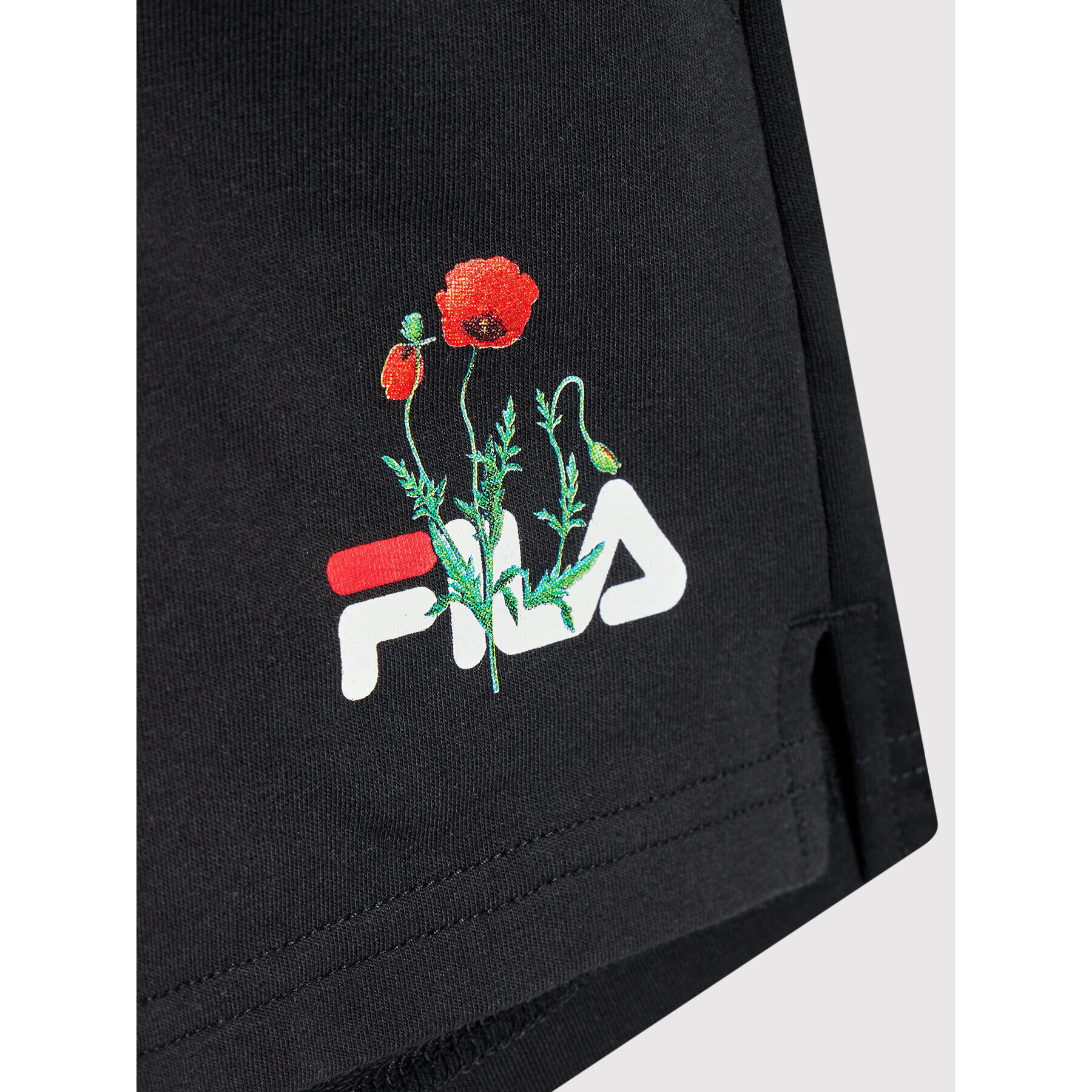 Fila Спортни шорти Bebra FAT0096 Черен Regular Fit - Pepit.bg