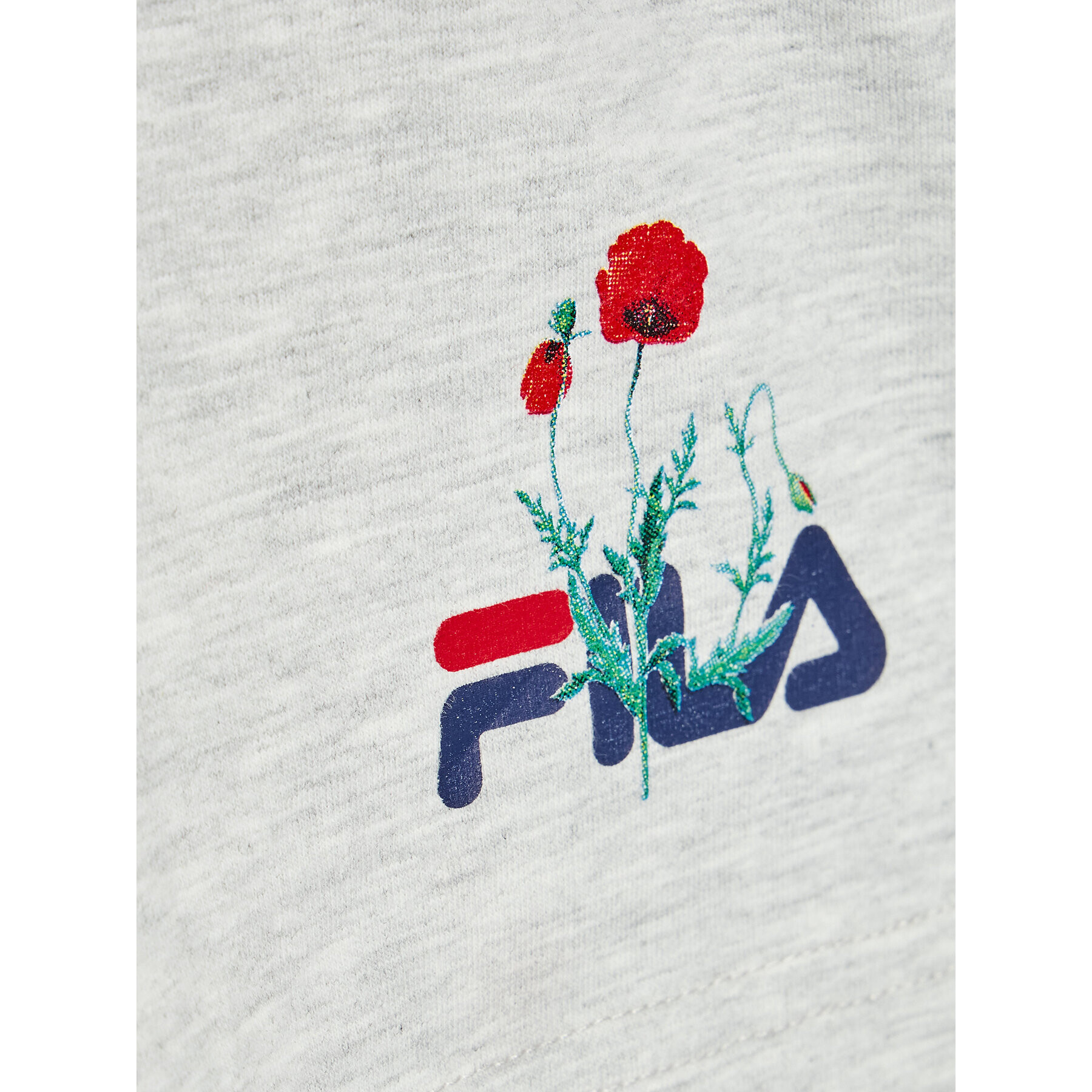 Fila Спортни шорти Bebra FAT0096 Сив Regular Fit - Pepit.bg
