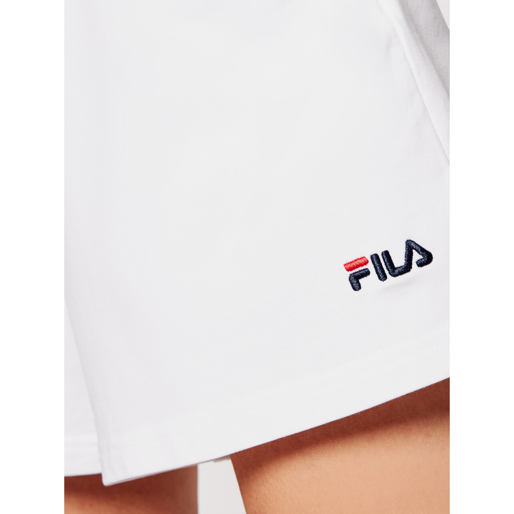 Fila Спортни шорти Edel 688431 Бял Regular Fit - Pepit.bg