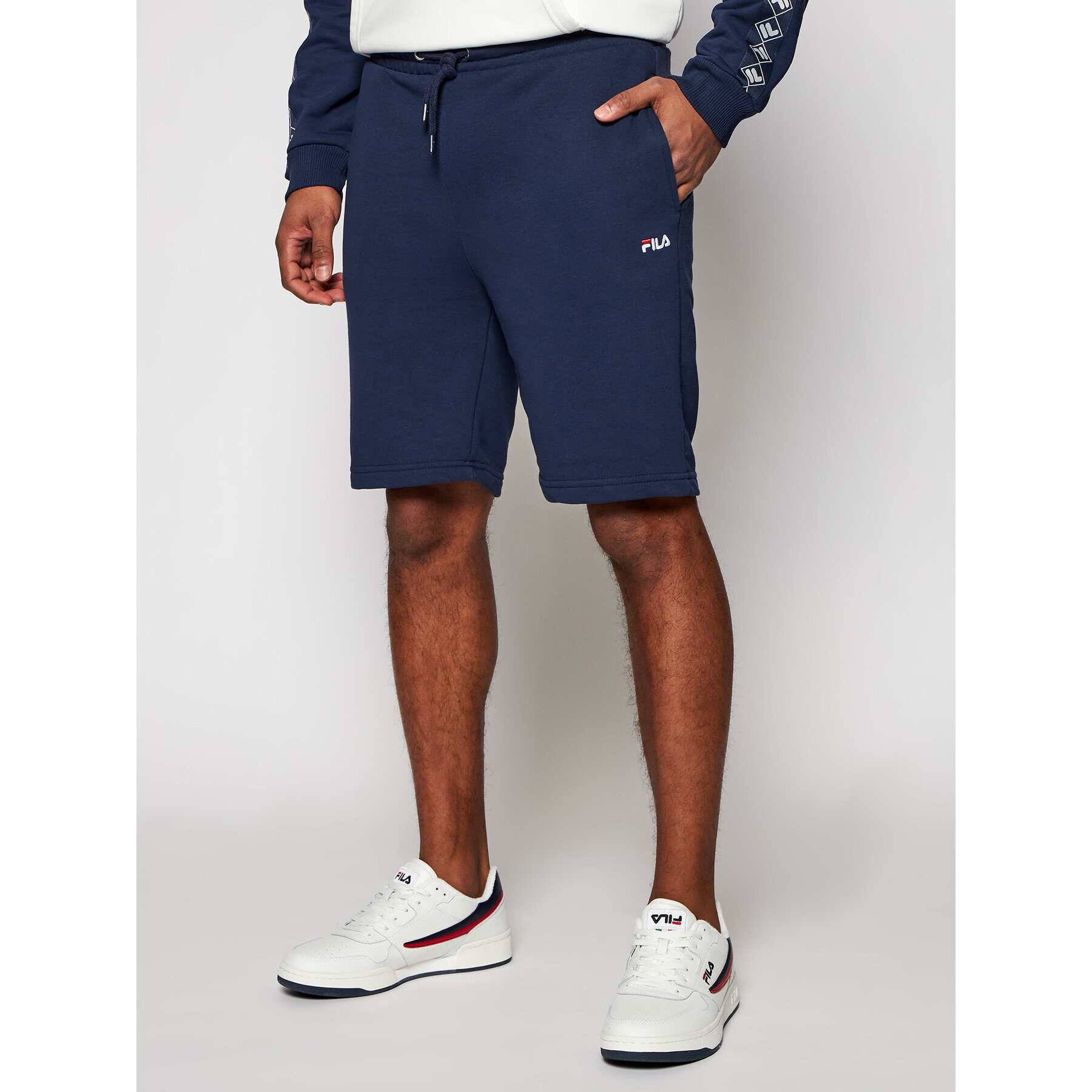 Fila Спортни шорти Eldon 688167 Тъмносин Regular Fit - Pepit.bg