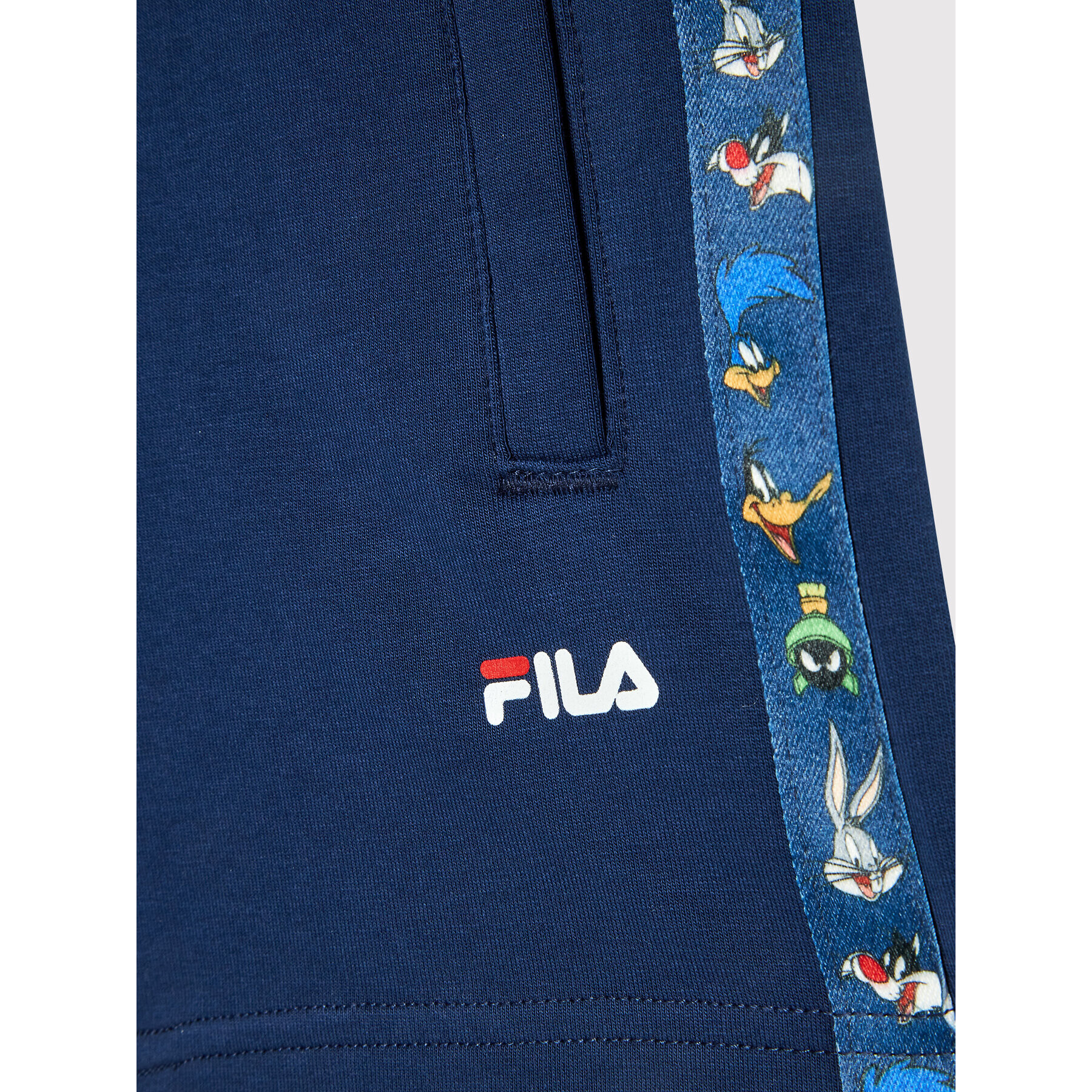 Fila Спортни шорти Leimbach FAK0045 Тъмносин Regular Fit - Pepit.bg