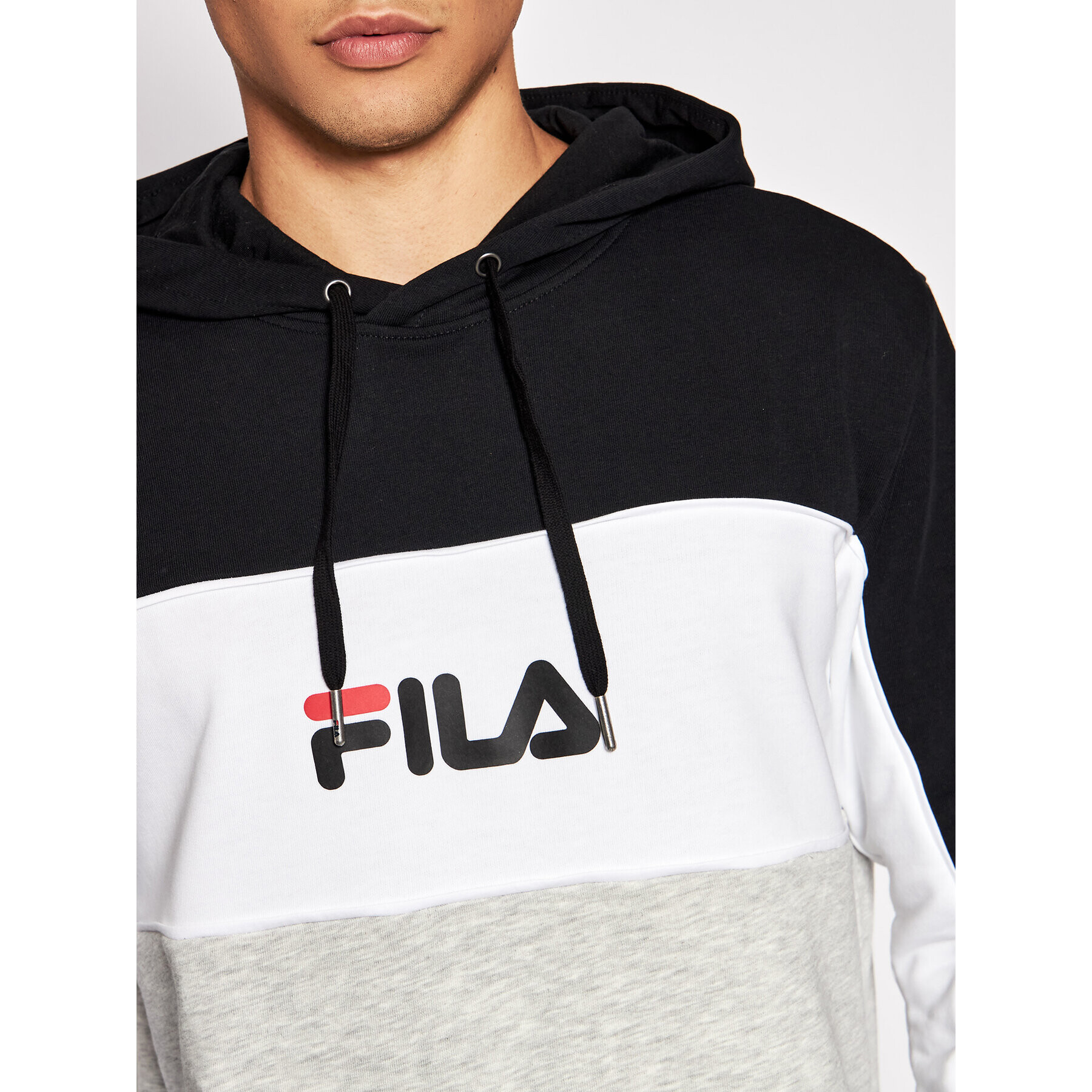Fila Суитшърт Analu 688466 Сив Regular Fit - Pepit.bg