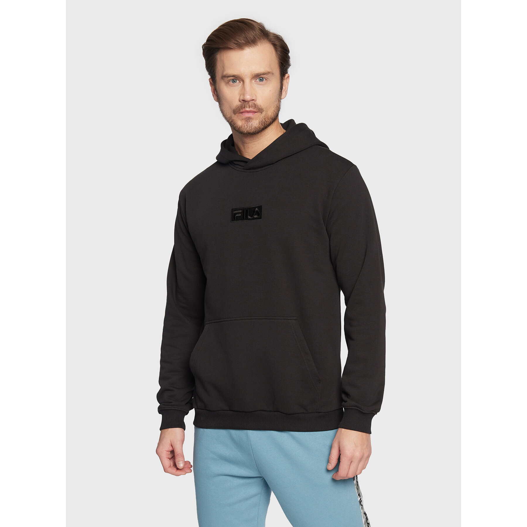 Fila Суитшърт Beltinci FAM0159 Черен Regular Fit - Pepit.bg