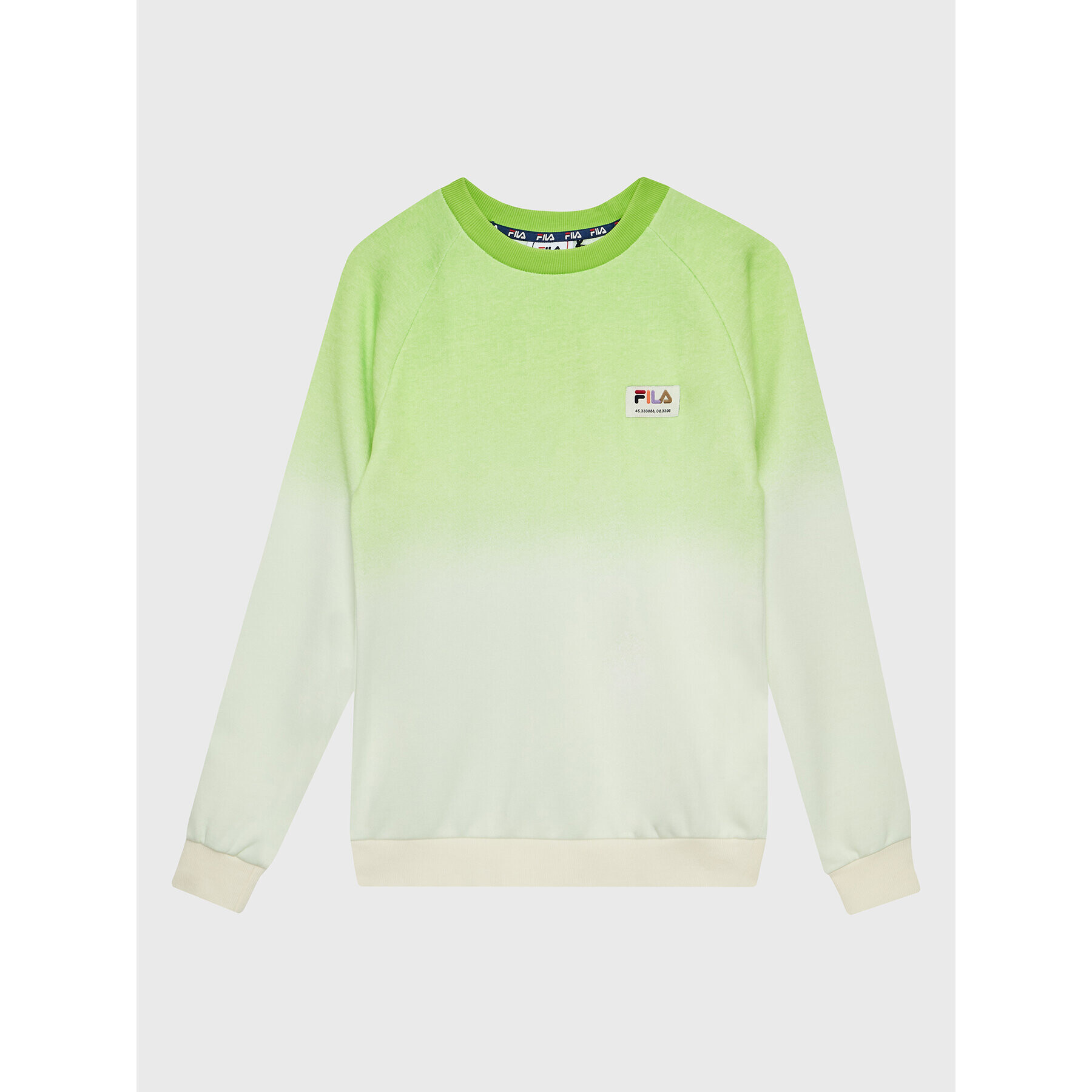 Fila Суитшърт Binghamton FAT0131 Зелен Regular Fit - Pepit.bg