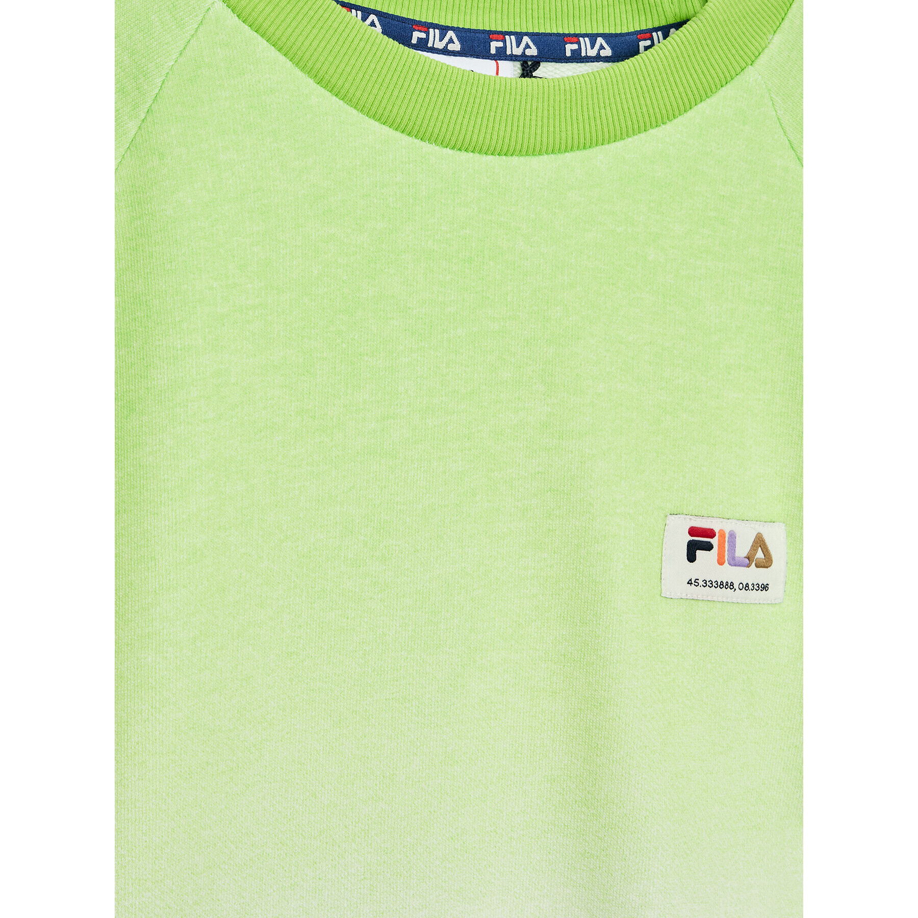 Fila Суитшърт Binghamton FAT0131 Зелен Regular Fit - Pepit.bg
