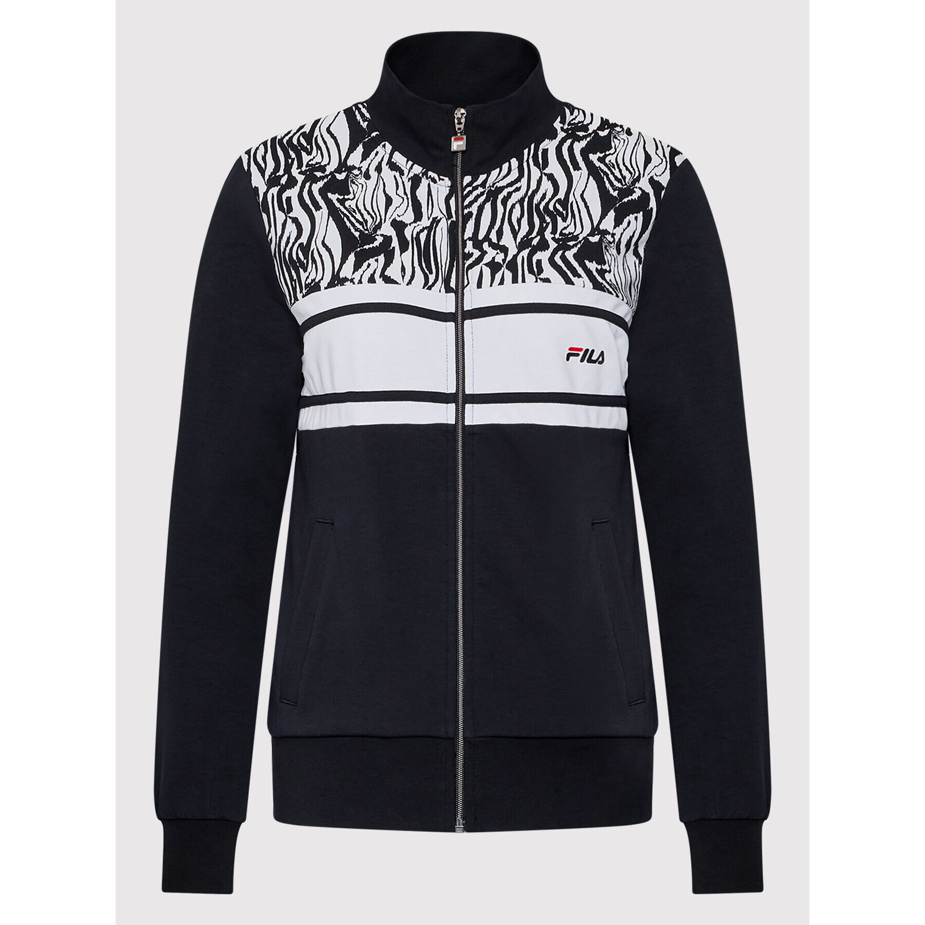 Fila Суитшърт Brilon FAW0119 Черен Regular Fit - Pepit.bg