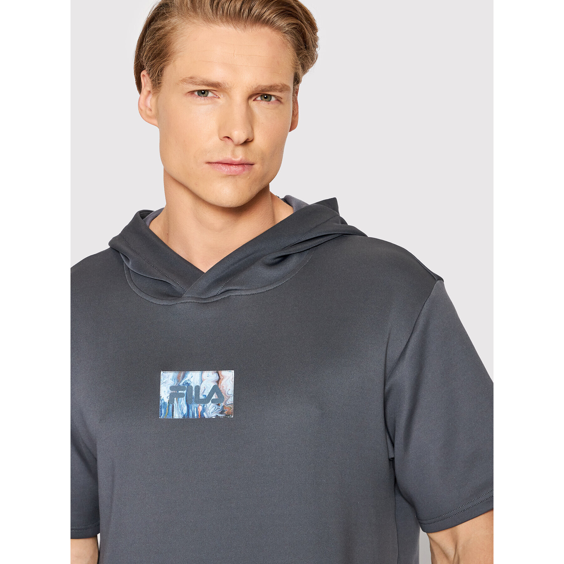 Fila Суитшърт Comiso FAM0052 Сив Regular Fit - Pepit.bg