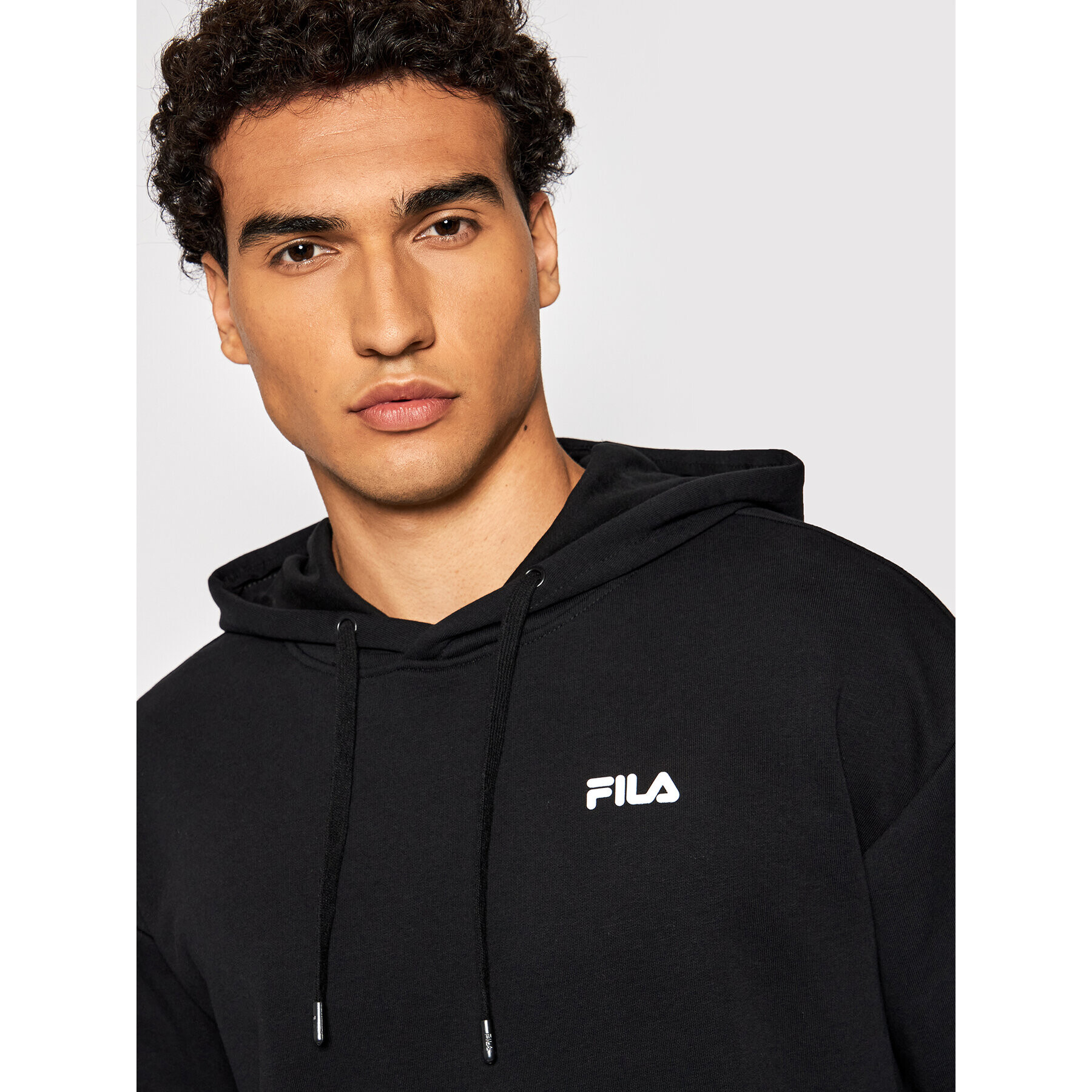 Fila Суитшърт Dacian 689024 Черен Regular Fit - Pepit.bg