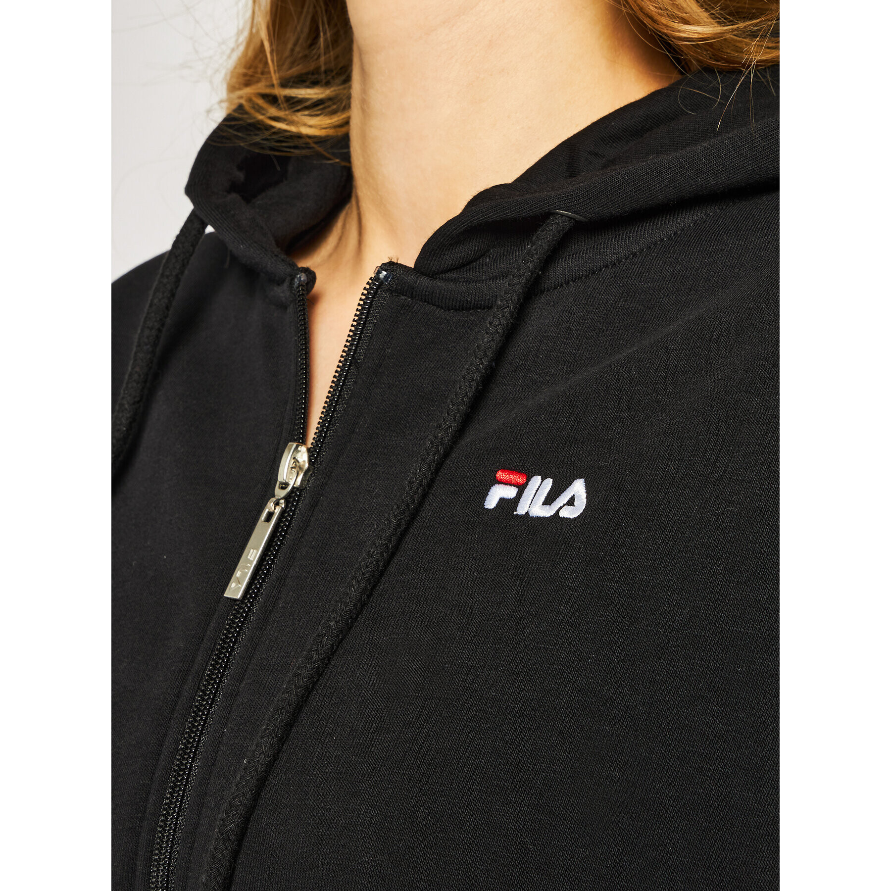 Fila Суитшърт Ebony 687600 Черен Regular Fit - Pepit.bg