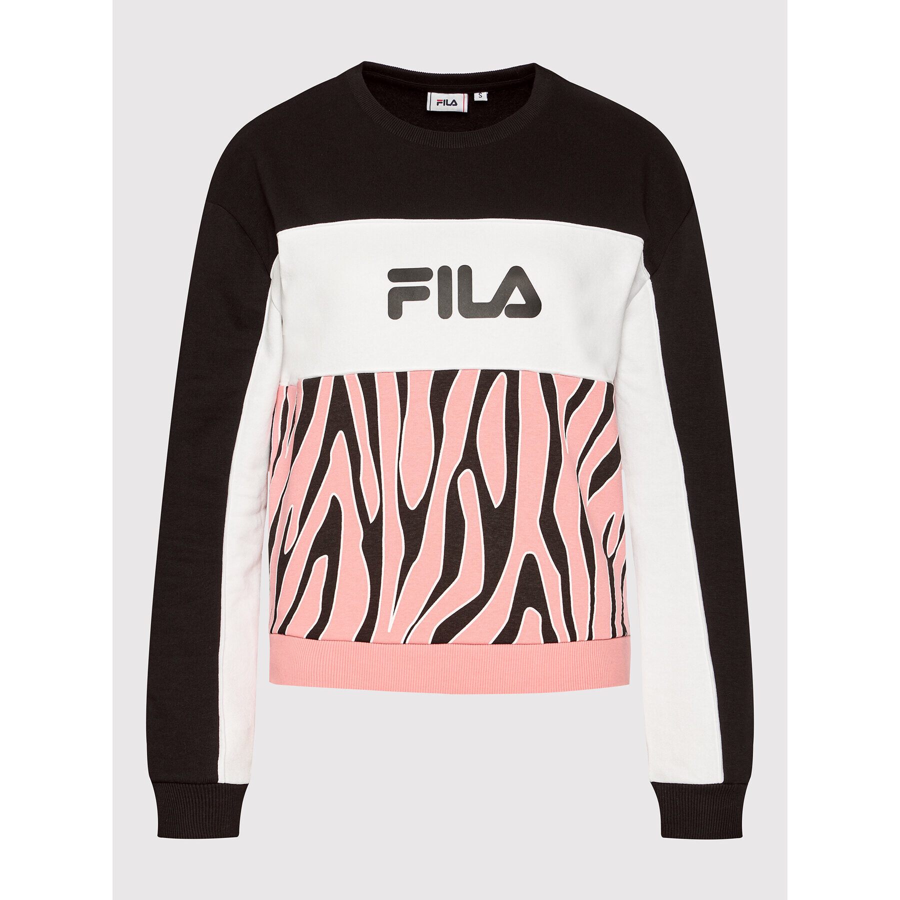 Fila Суитшърт Emerin Blocked Crew 689125 Цветен Regular Fit - Pepit.bg