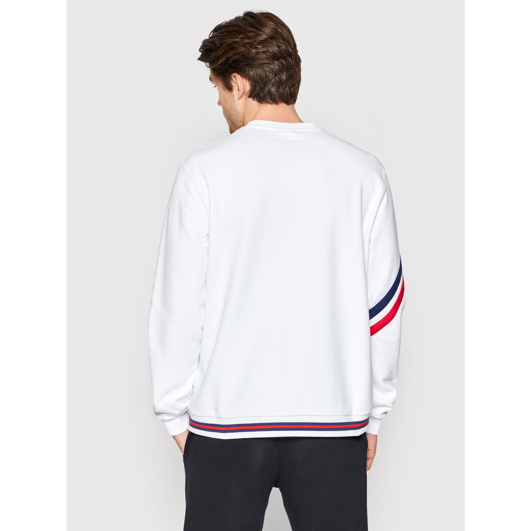 Fila Суитшърт FAM0088 Бял Regular Fit - Pepit.bg