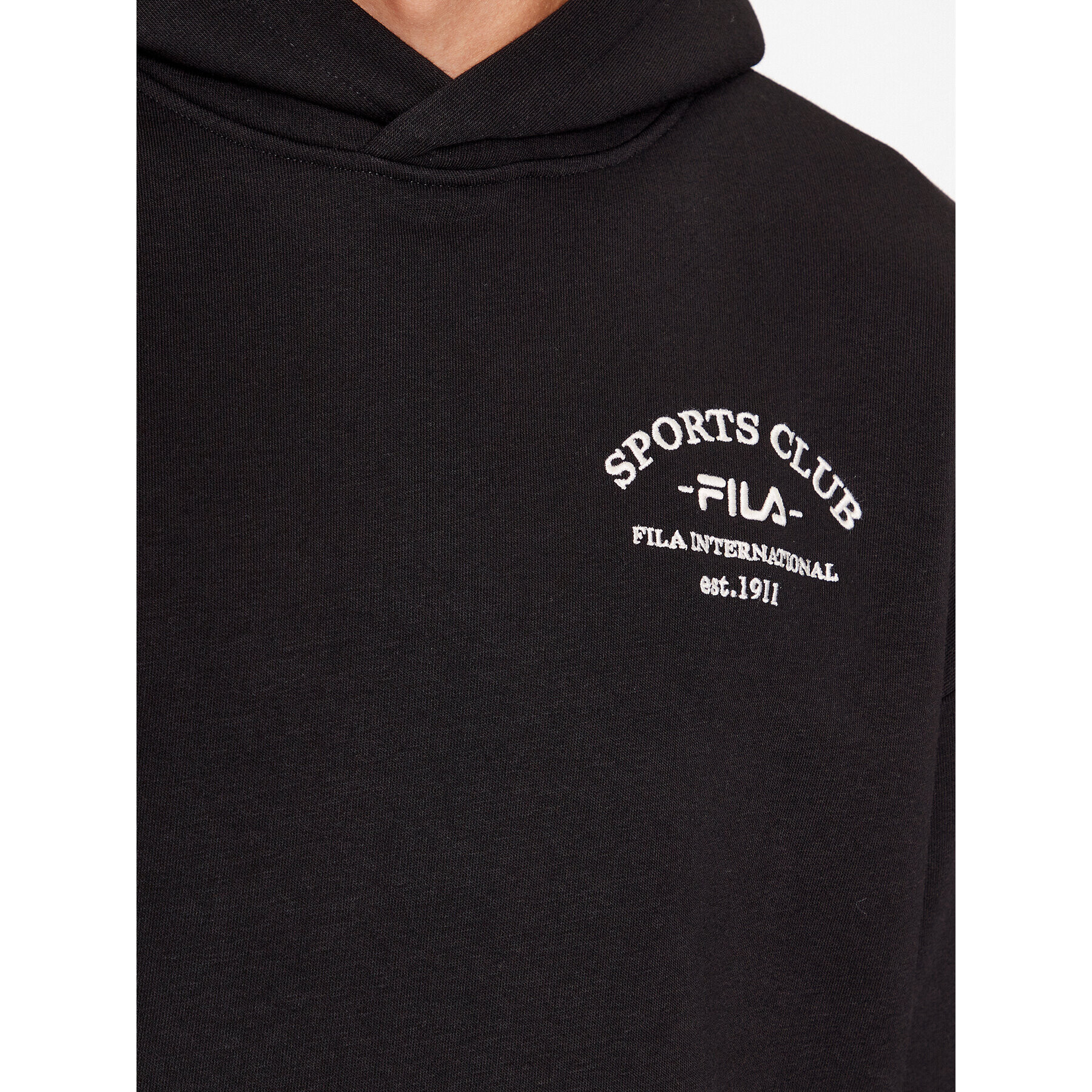 Fila Суитшърт FAM0503 Черен Oversize - Pepit.bg