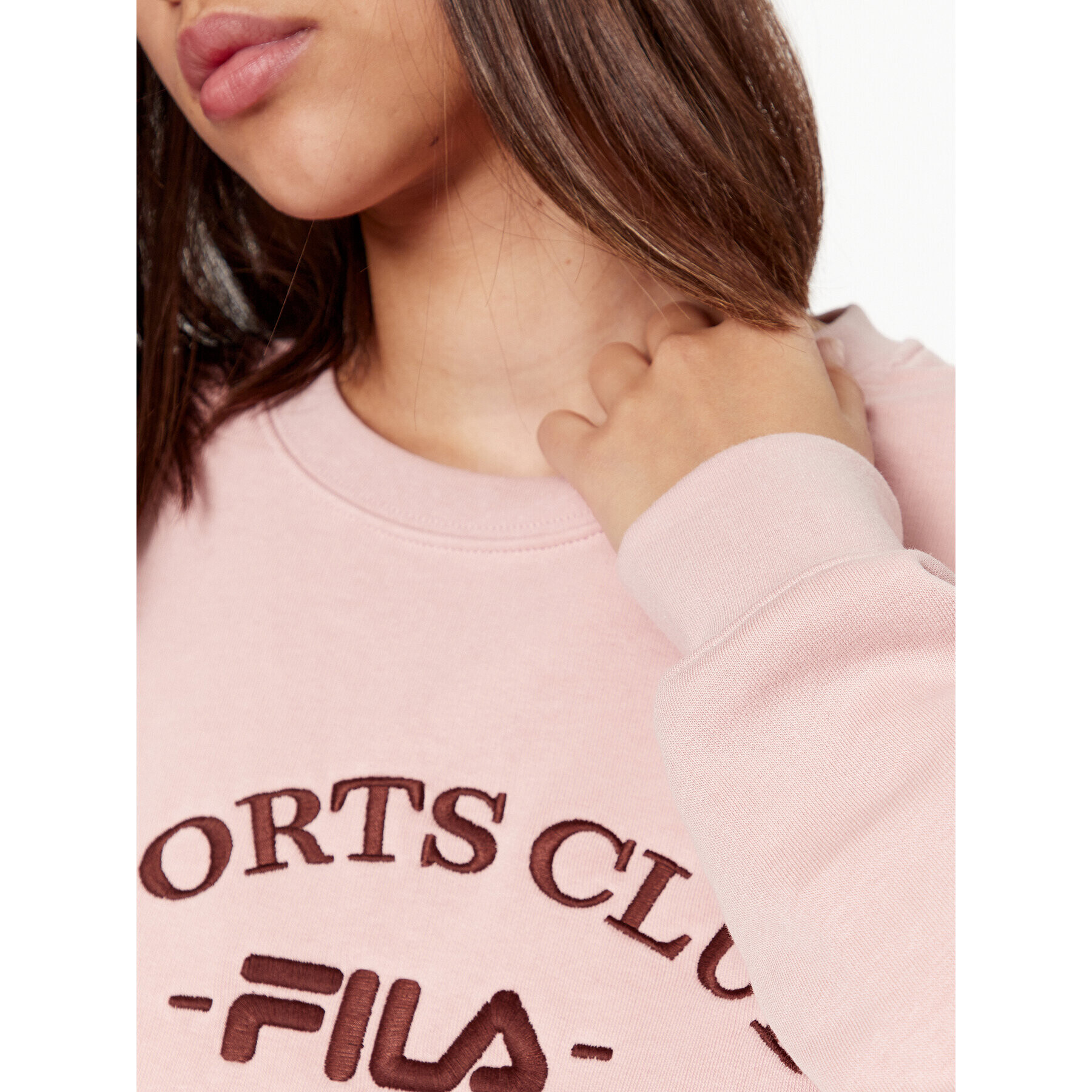 Fila Суитшърт FAW0593 Розов Regular Fit - Pepit.bg