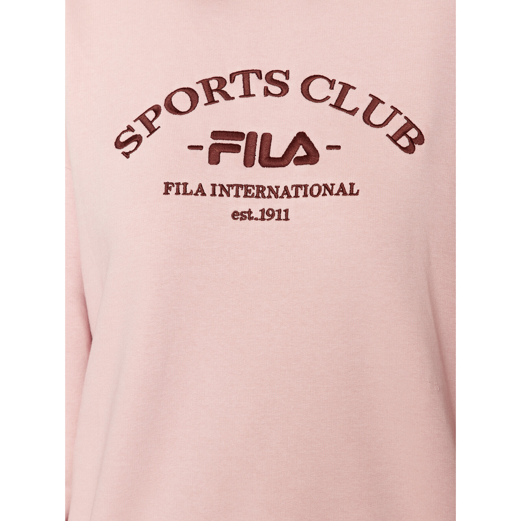 Fila Суитшърт FAW0593 Розов Regular Fit - Pepit.bg