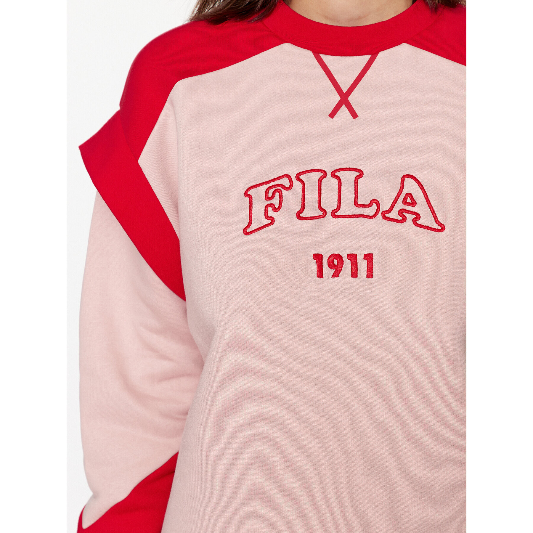 Fila Суитшърт FAW0633 Розов Regular Fit - Pepit.bg