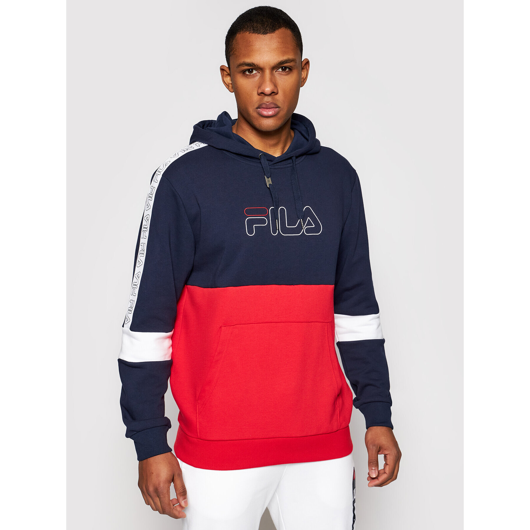 Fila Суитшърт Jadon 683255 Тъмносин Regular Fit - Pepit.bg