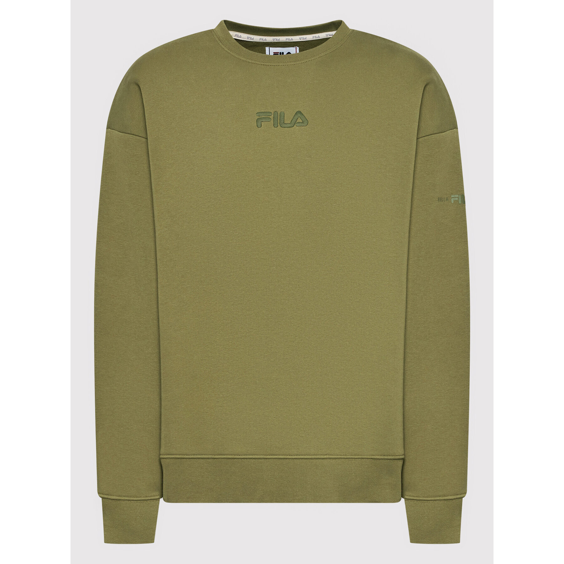 Fila Суитшърт James 689773 Зелен Relaxed Fit - Pepit.bg