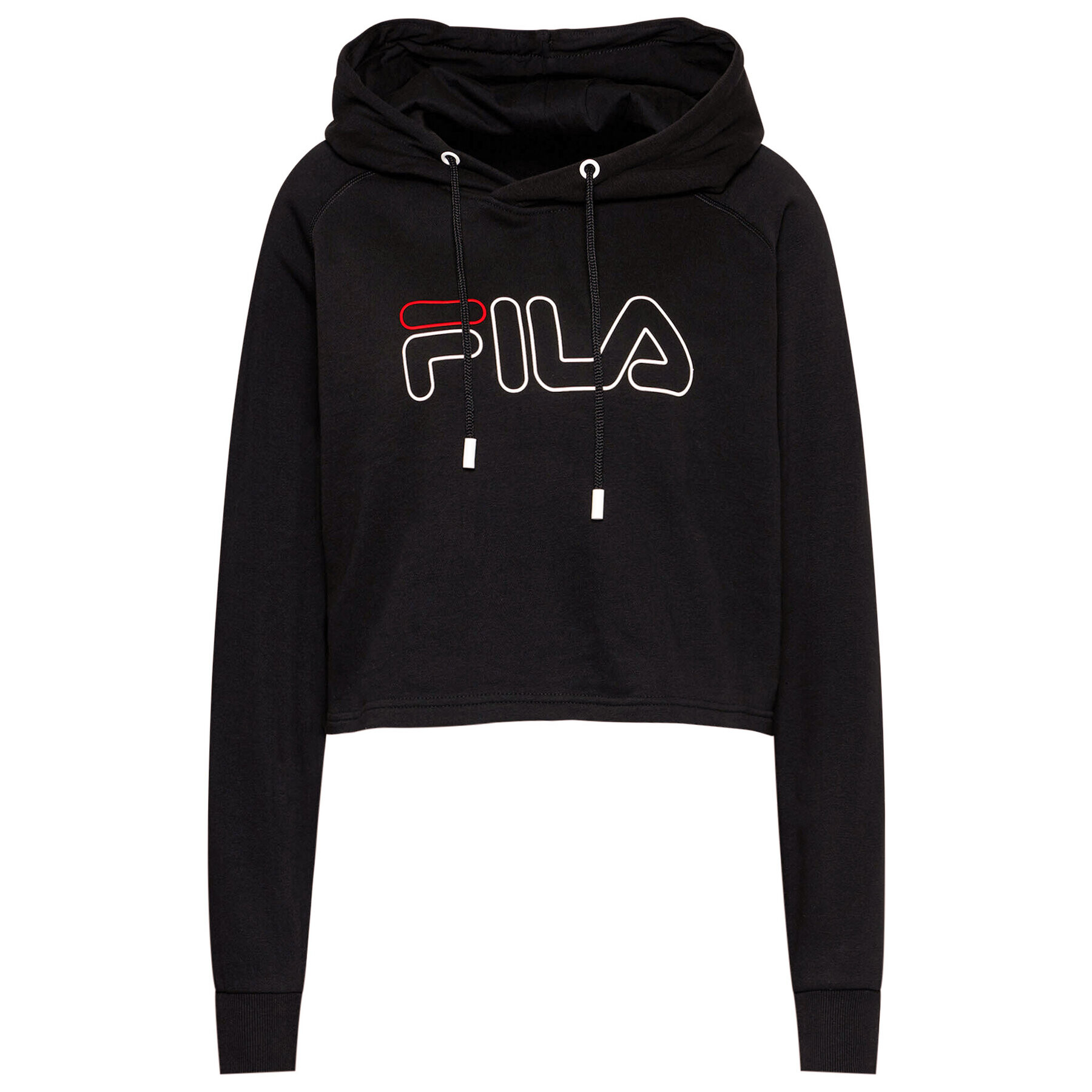 Fila Суитшърт Jana 683310 Черен Cropped Fit - Pepit.bg