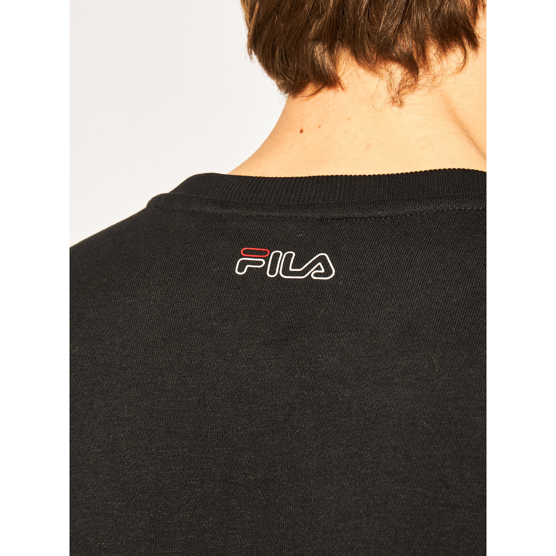 Fila Суитшърт Liam Crew 687139 Черен Regular Fit - Pepit.bg