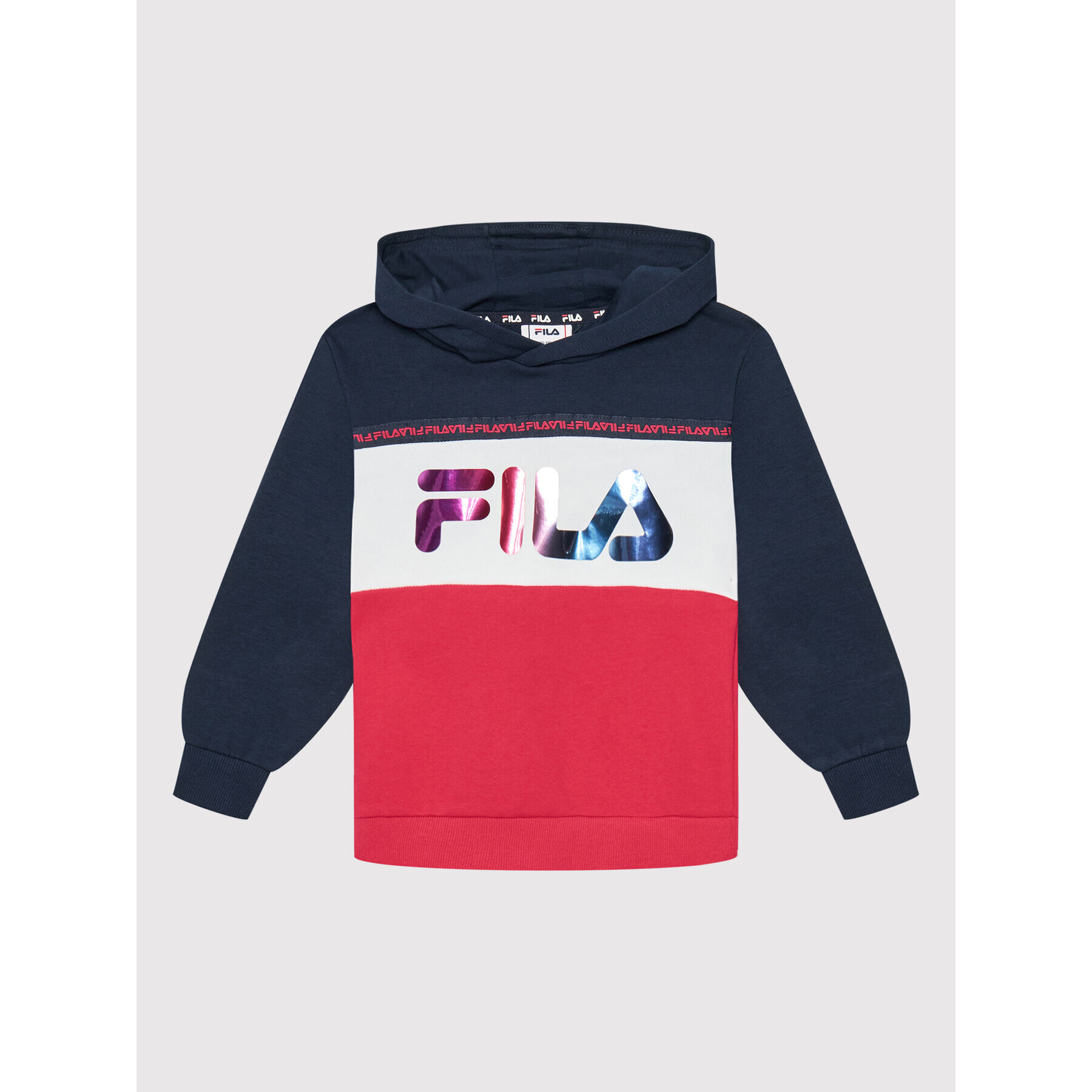 Fila Суитшърт Luna 689106 Тъмносин Regular Fit - Pepit.bg