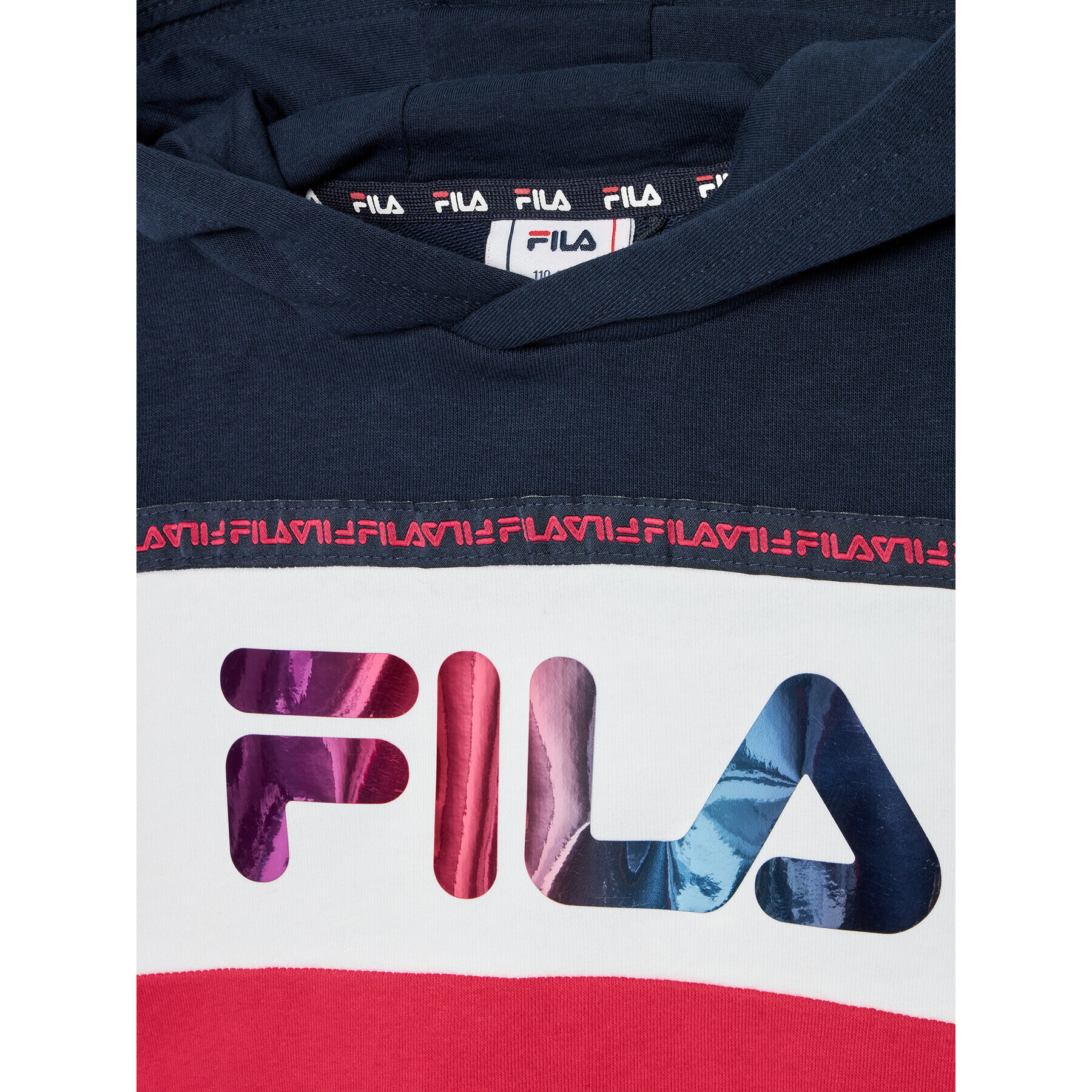 Fila Суитшърт Luna 689106 Тъмносин Regular Fit - Pepit.bg