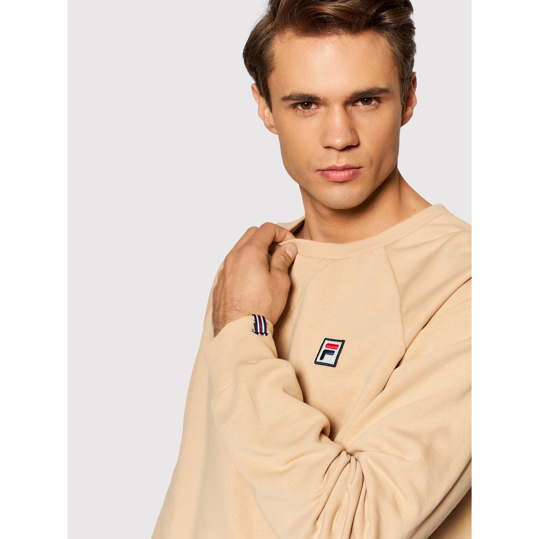 Fila Суитшърт Reglan 689038 Бежов Regular Fit - Pepit.bg