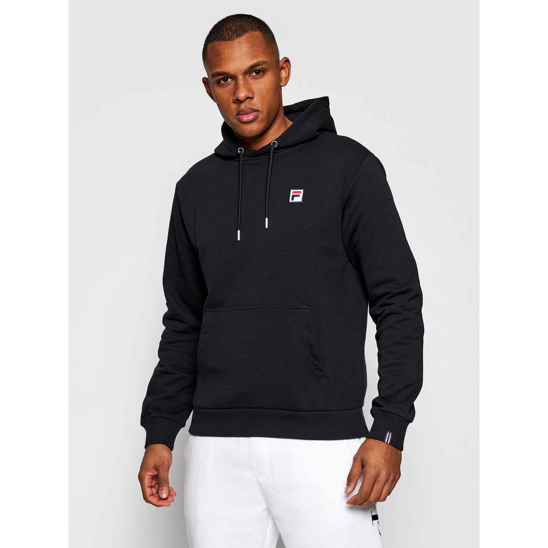 Fila Суитшърт Savva 688566 Черен Regular Fit - Pepit.bg