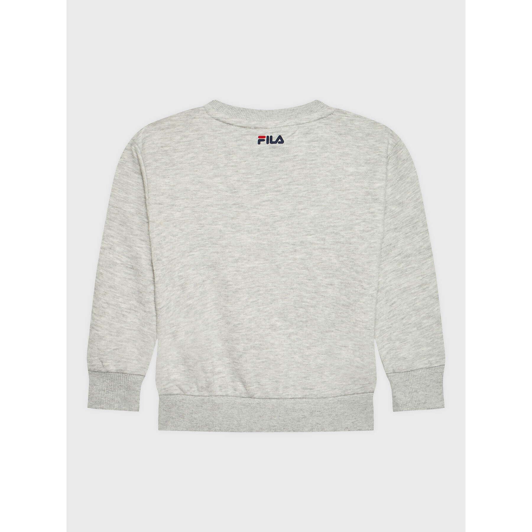 Fila Суитшърт Sveg Logo Crew FAK0199 Сив Regular Fit - Pepit.bg