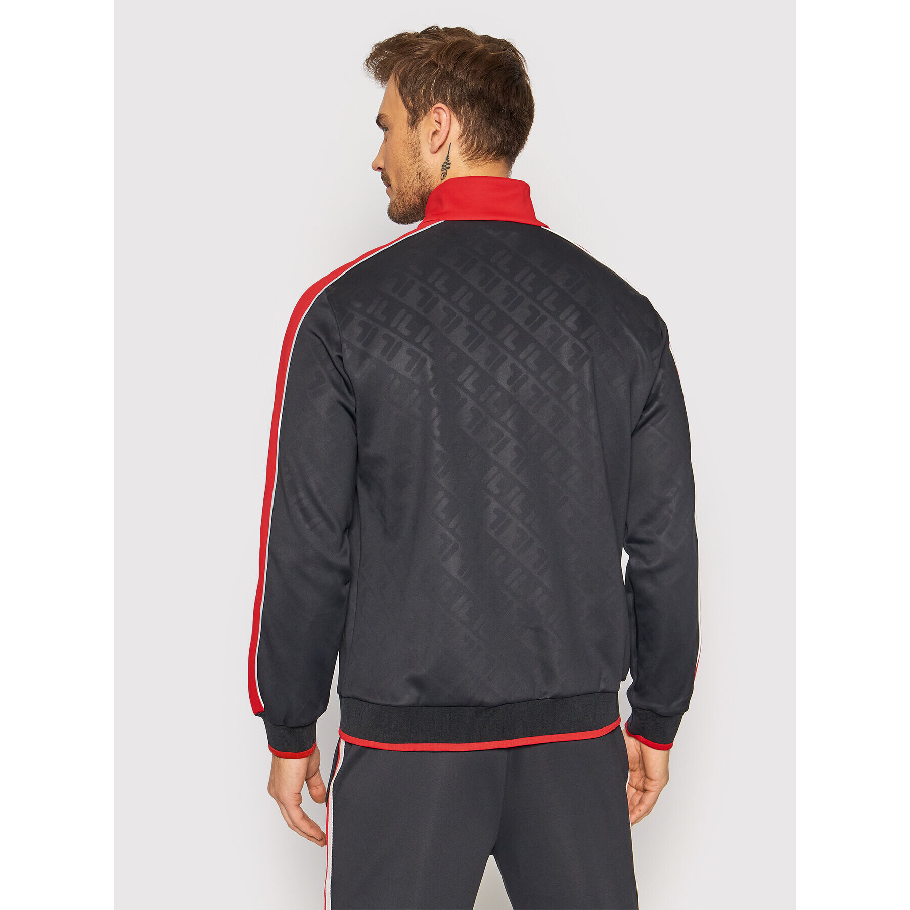 Fila Суитшърт Tauri Track 689169 Черен Regular Fit - Pepit.bg