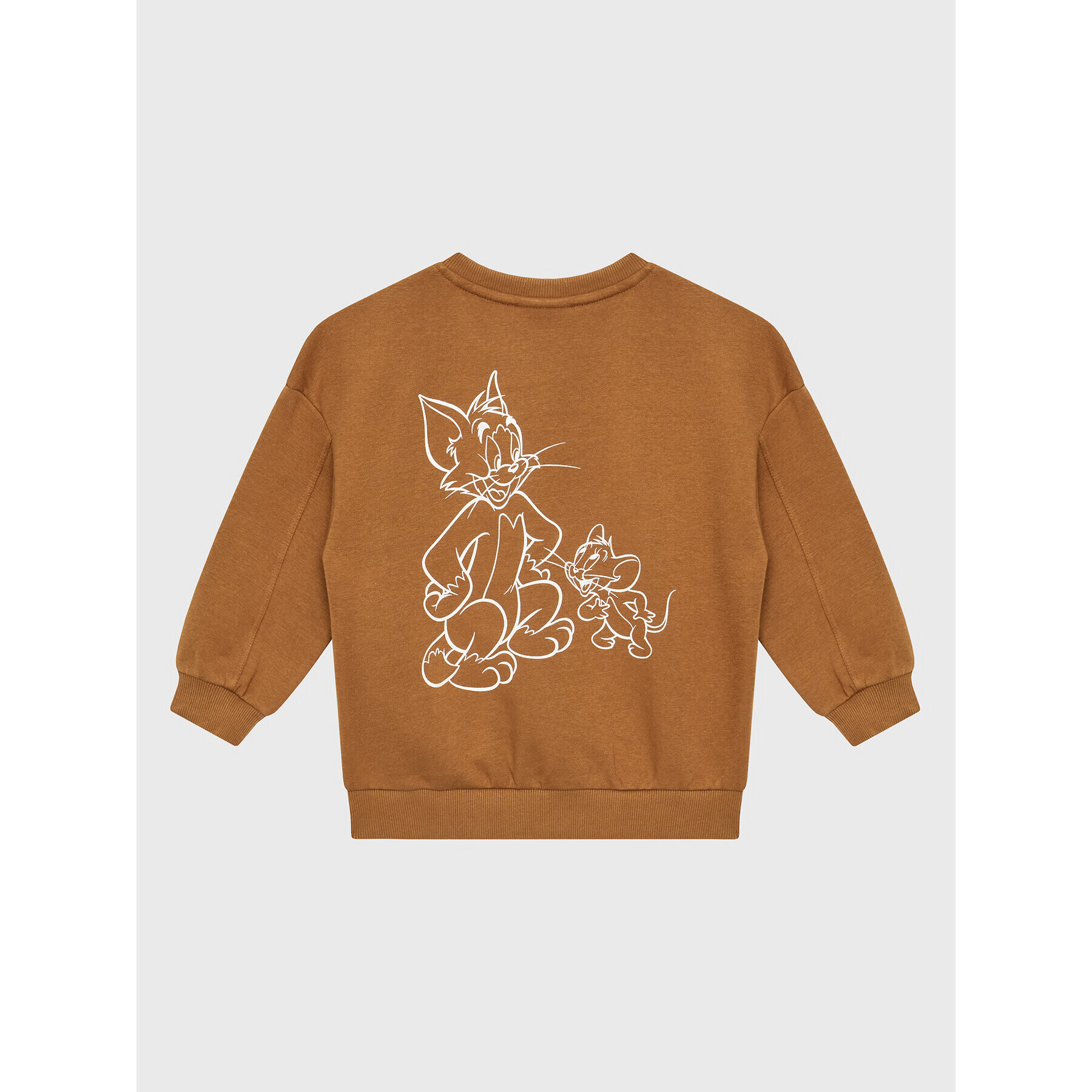 Fila Суитшърт Tawau 771200 Кафяв Oversize - Pepit.bg