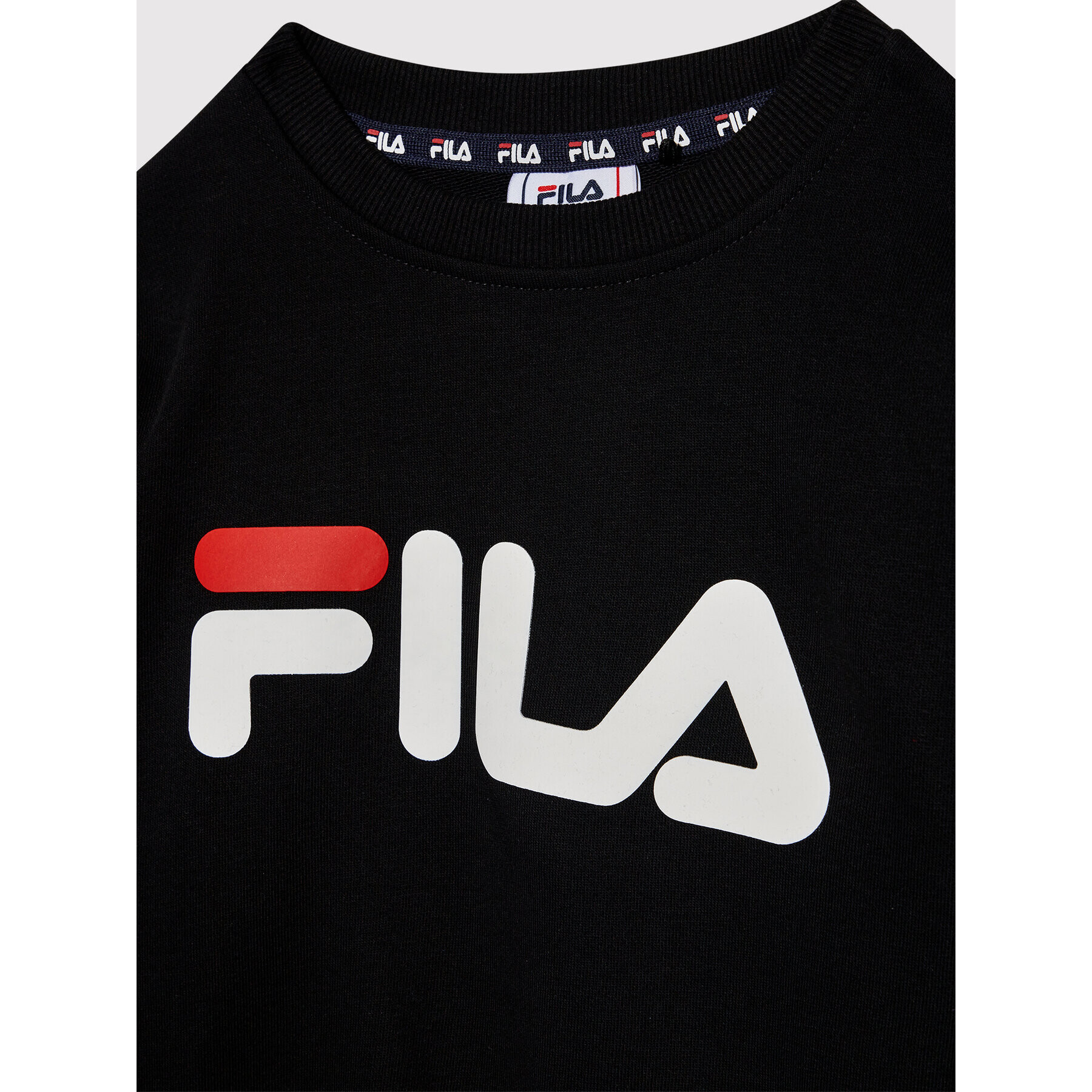 Fila Суитшърт Tim 688022 Черен Regular Fit - Pepit.bg